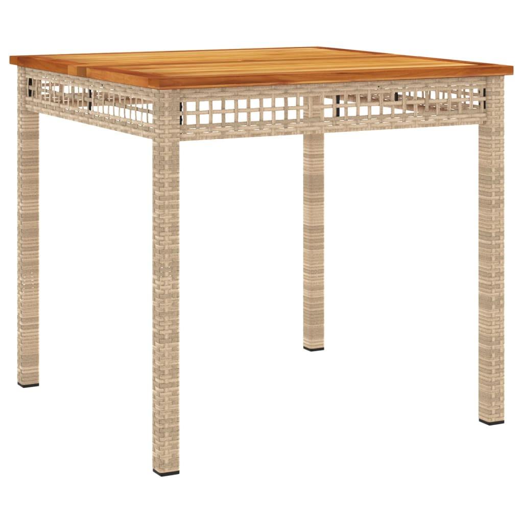 VidaXL Garten essgruppe poly-rattan