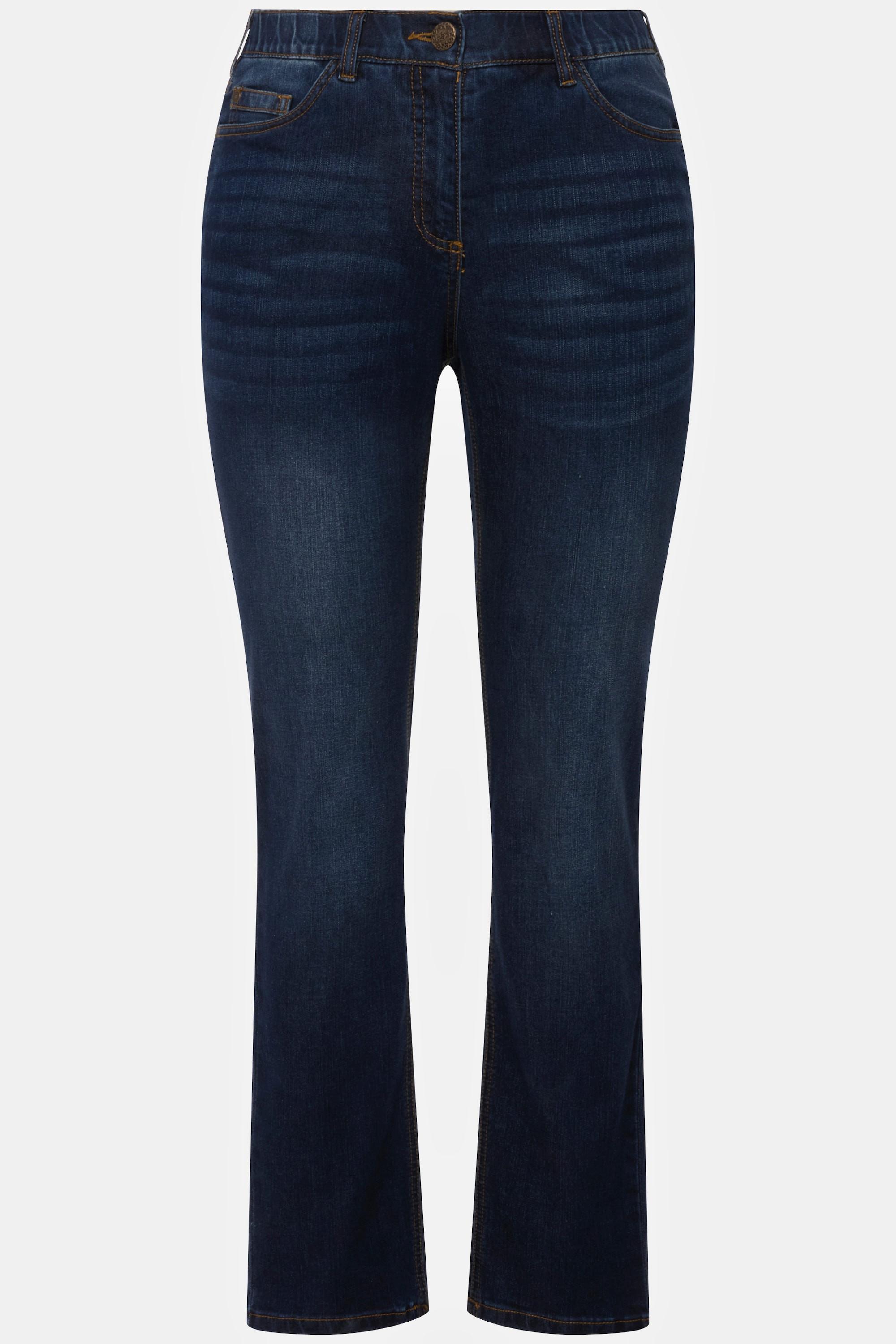 Ulla Popken Sammy Slim Fit 5-Pocket Jeans mit Komfortbund