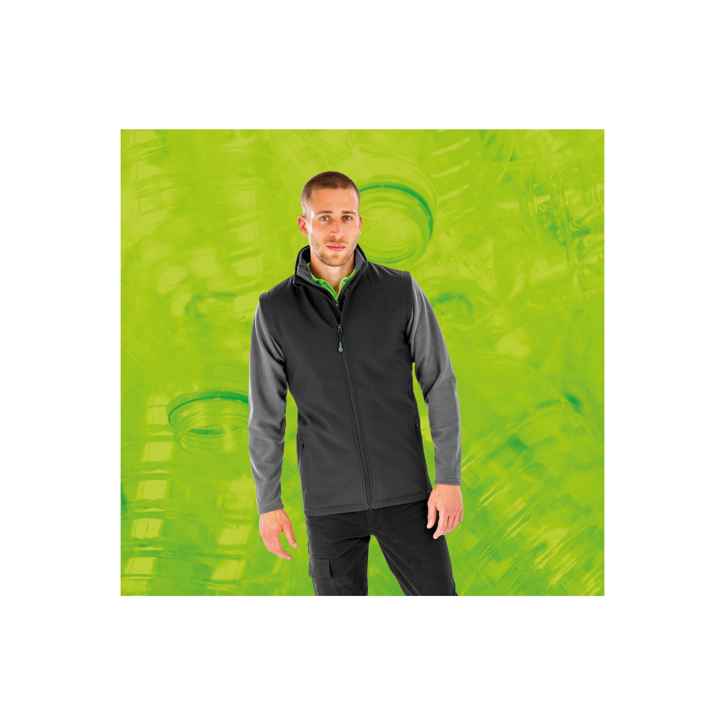 Result recycelter bodywarmer softshell