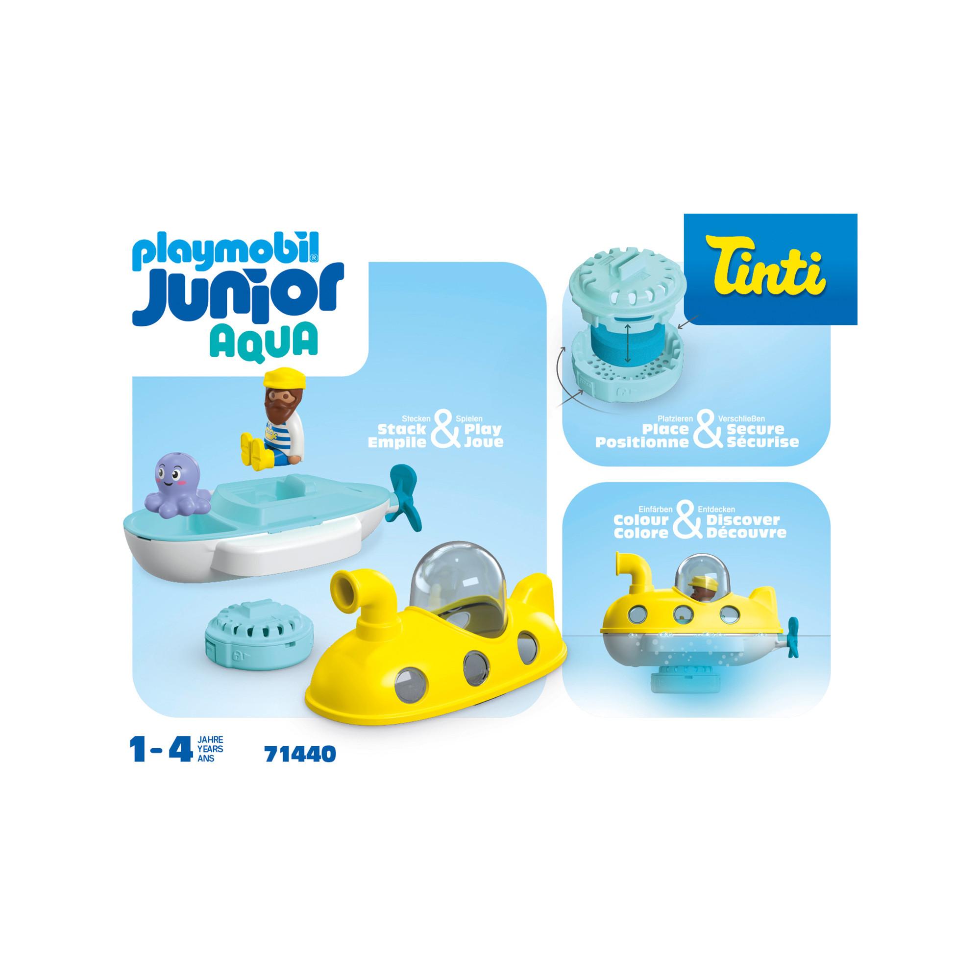Playmobil 71440 Junior & Tinti: Buntes U-Boot