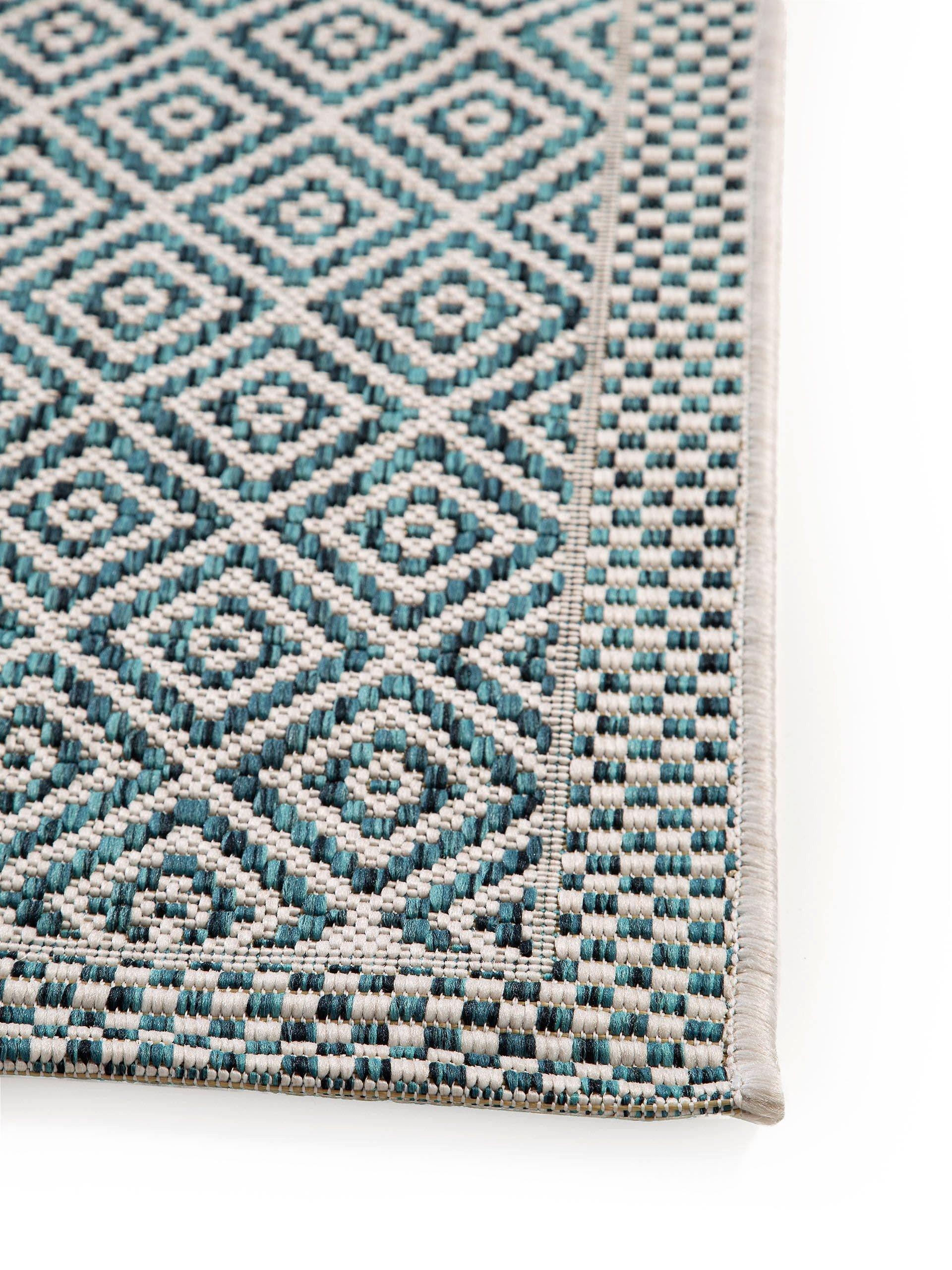 Benuta In- & Outdoor-Teppich Cleo Blau