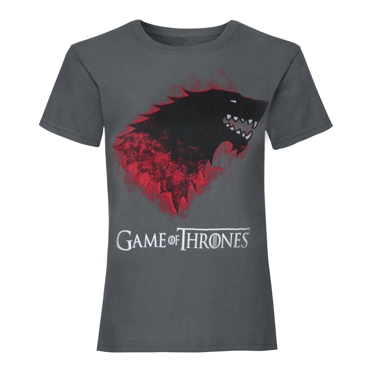 Game of Thrones Bloody Direwolf T-Shirt