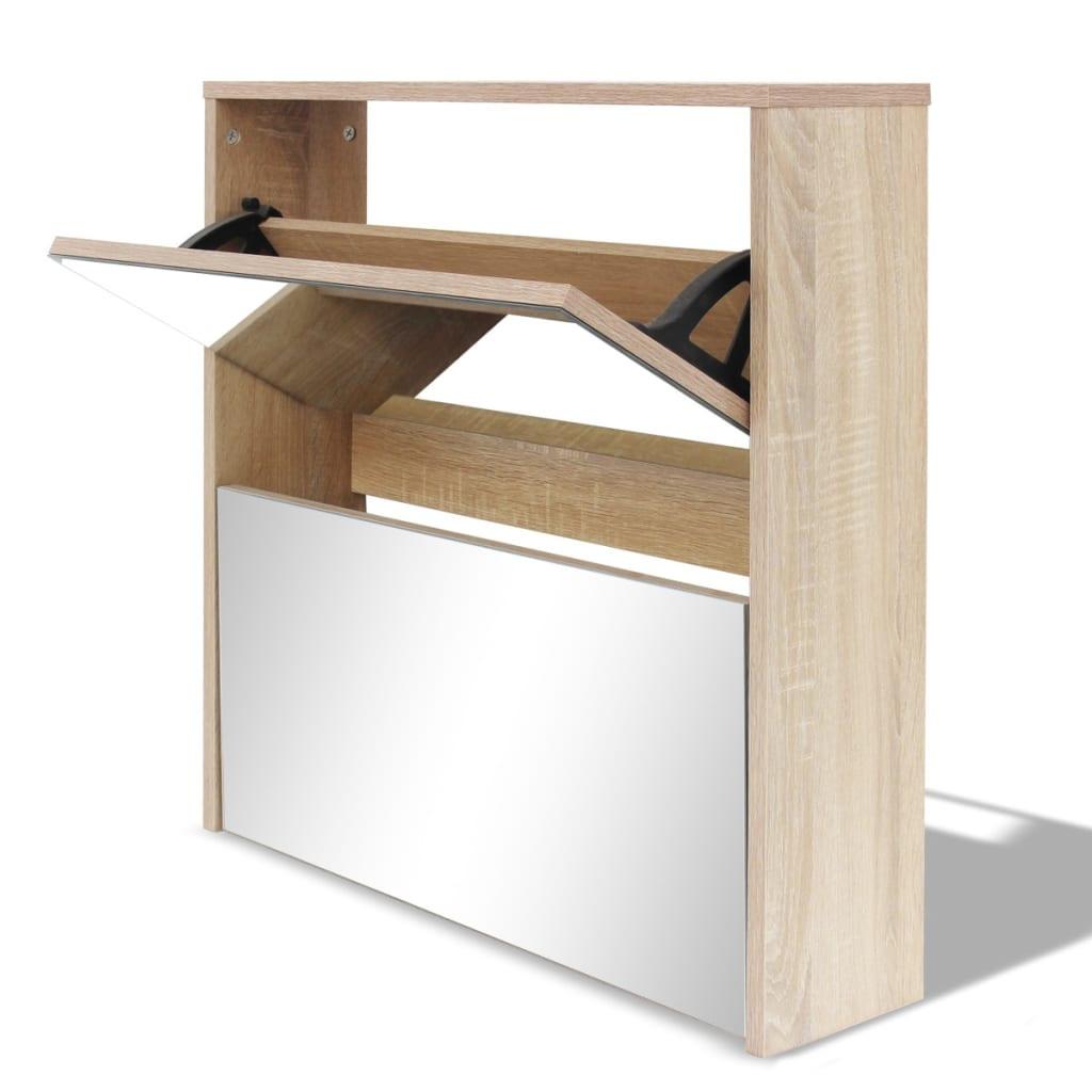 VidaXL Schuhschrank holzwerkstoff