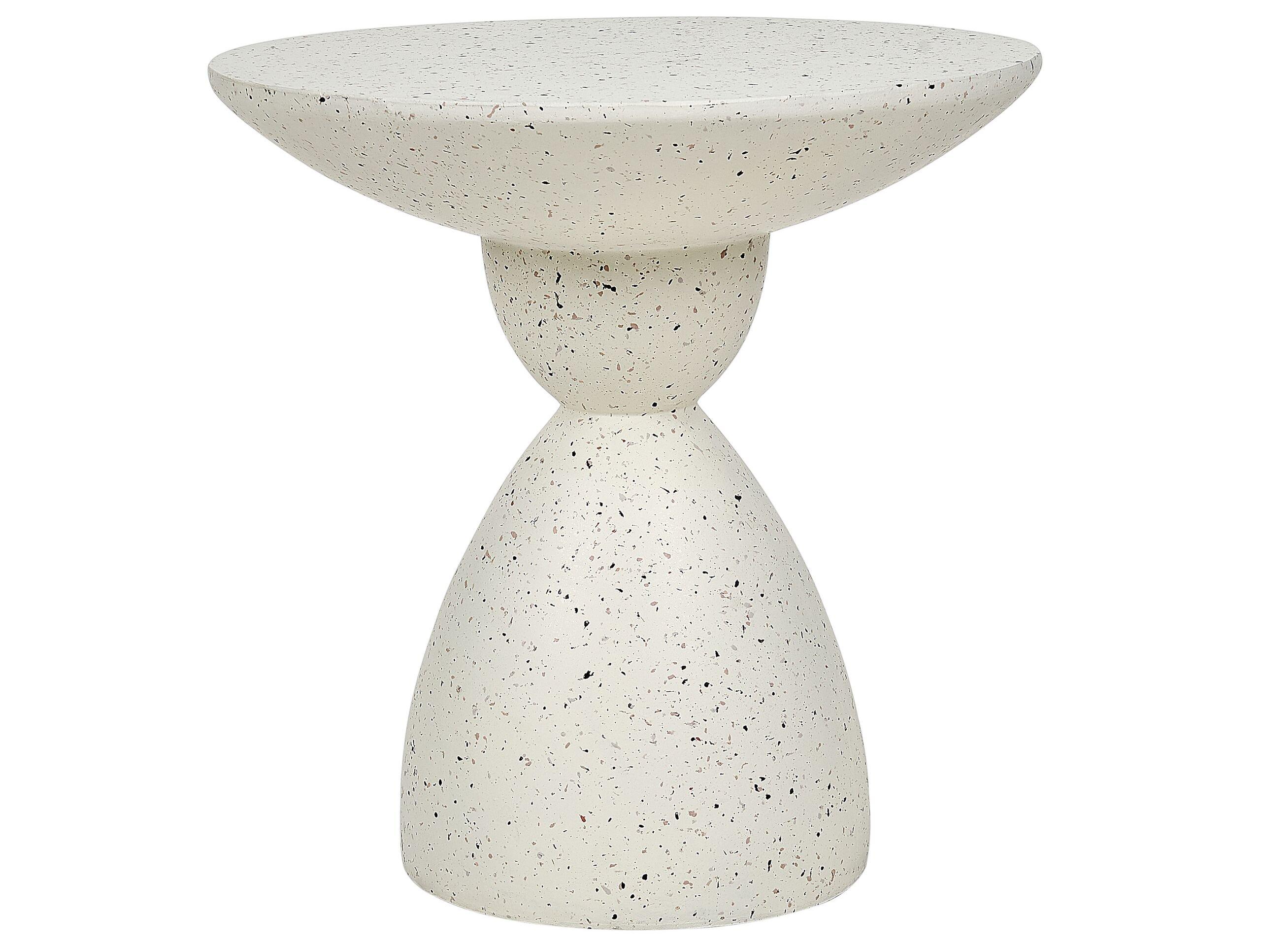 Beliani Beistelltisch aus Leichtbeton (MgO) Modern CAFFI