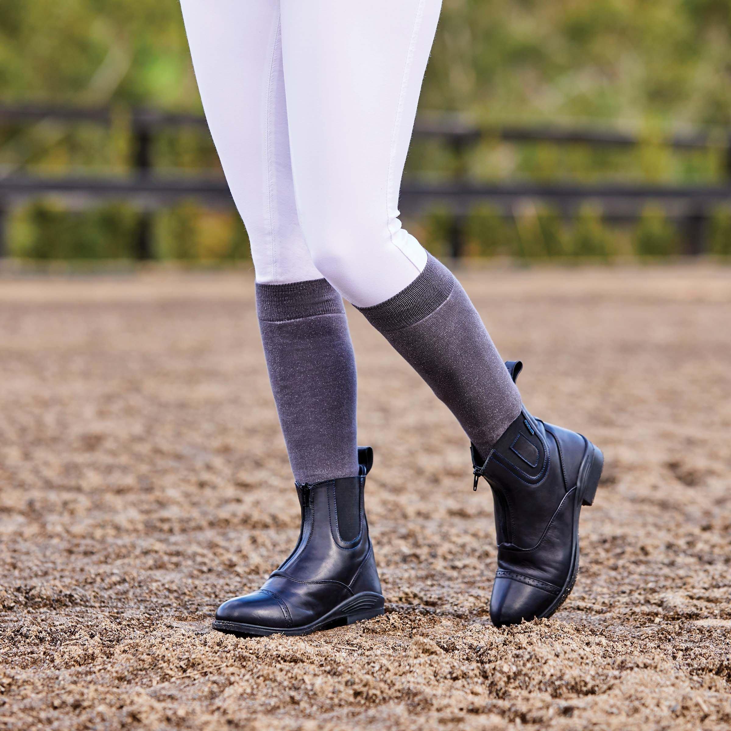 Weatherbeeta Wasserdichte Reitstiefel Evolution Zip Front Paddock