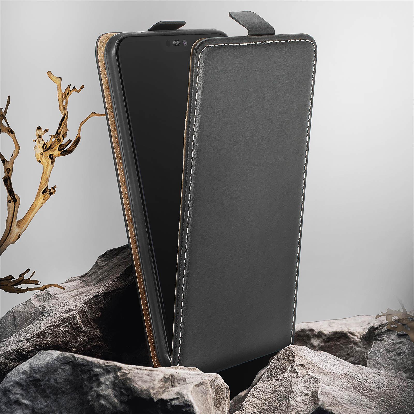 Avizar Huawei P20 Lite Klappetui Schwarz