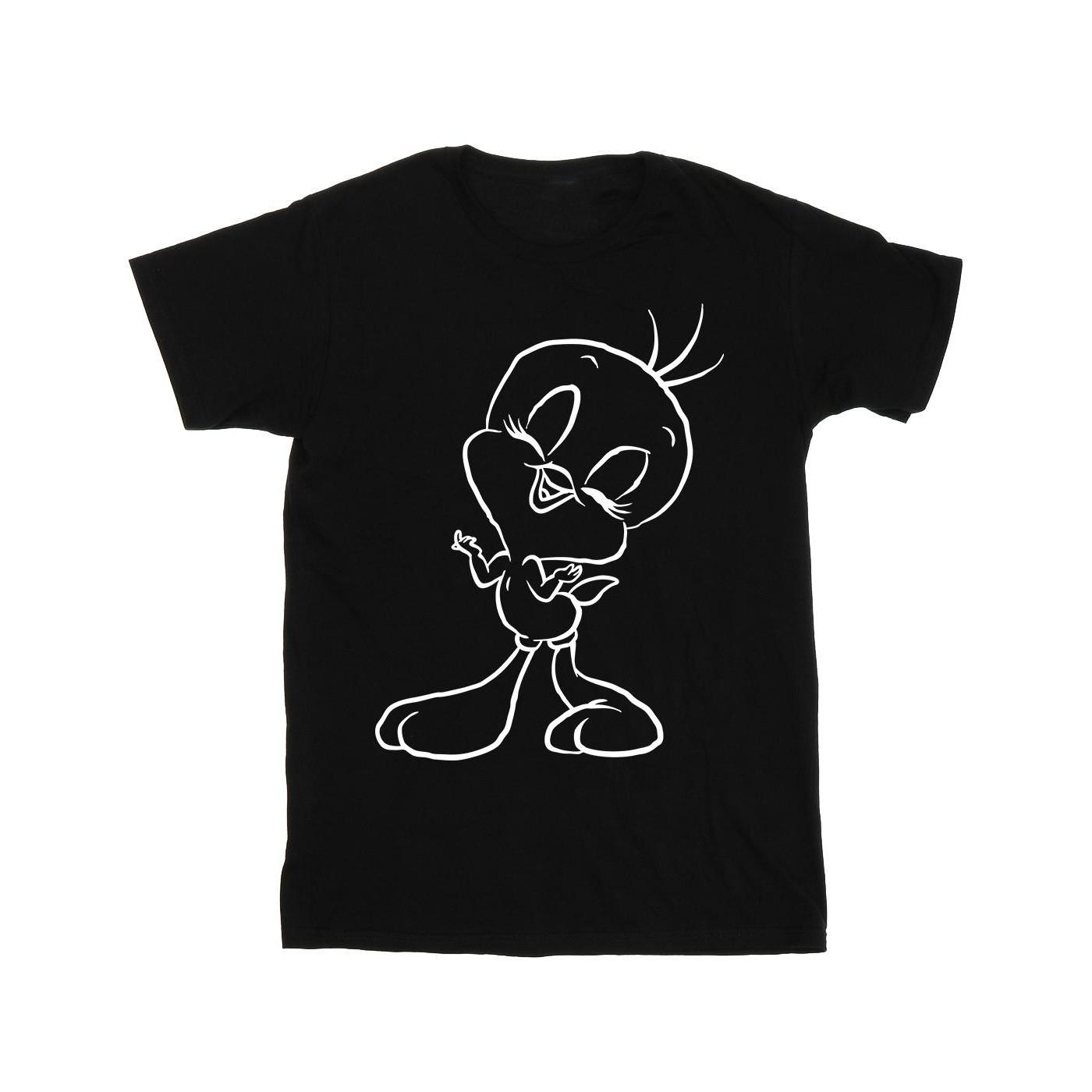LOONEY TUNES Tweety Pie Outline T-Shirt