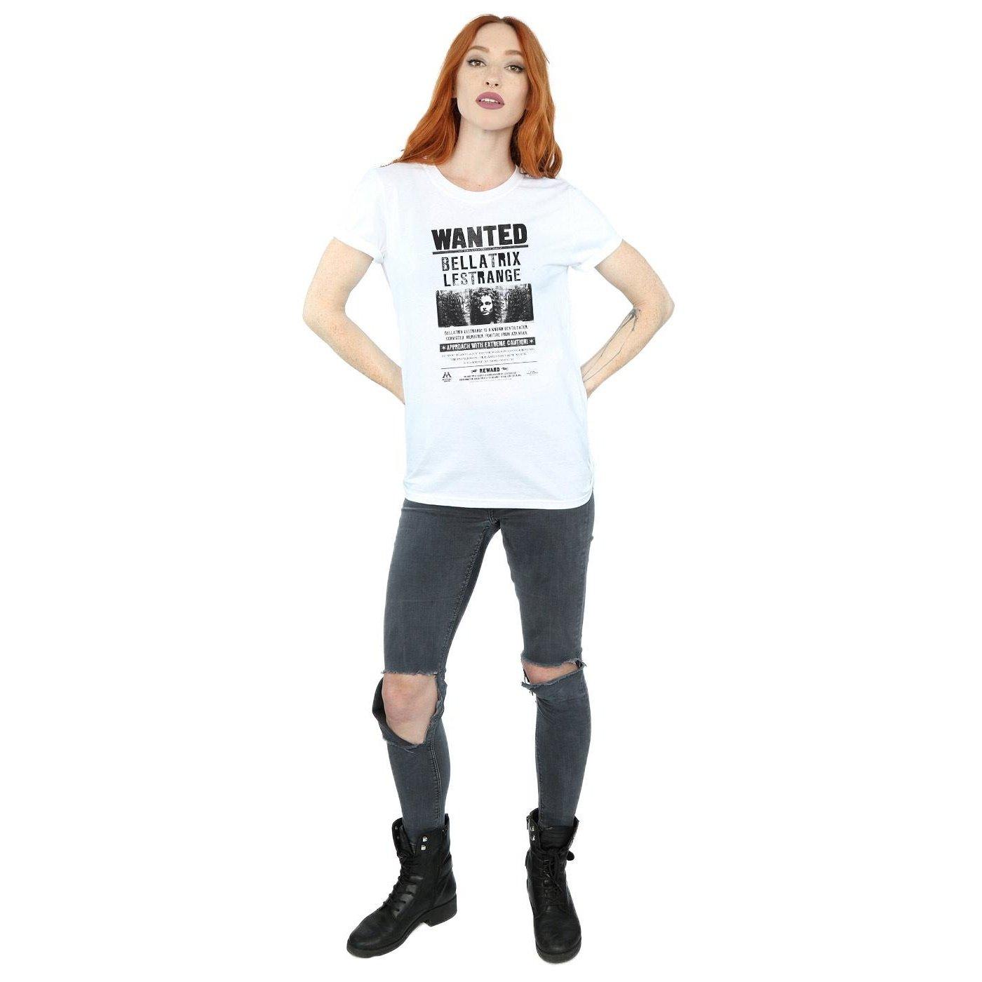 Harry Potter Bellatrix Lestrange Wanted Poster T-Shirt
