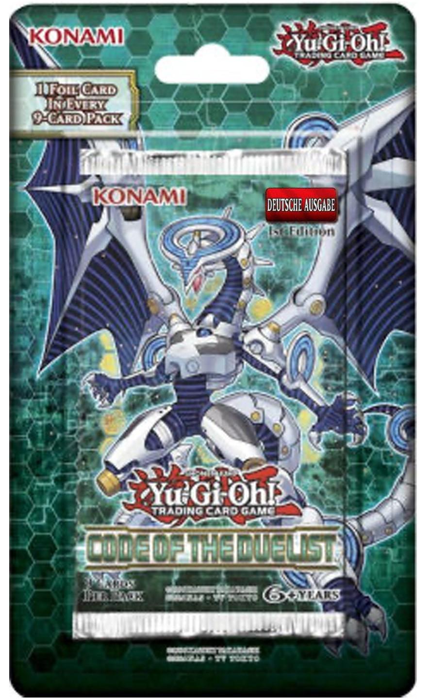 Yu-Gi-Oh! Code of the Duelist Booster Blister - 1. Auflage - DE