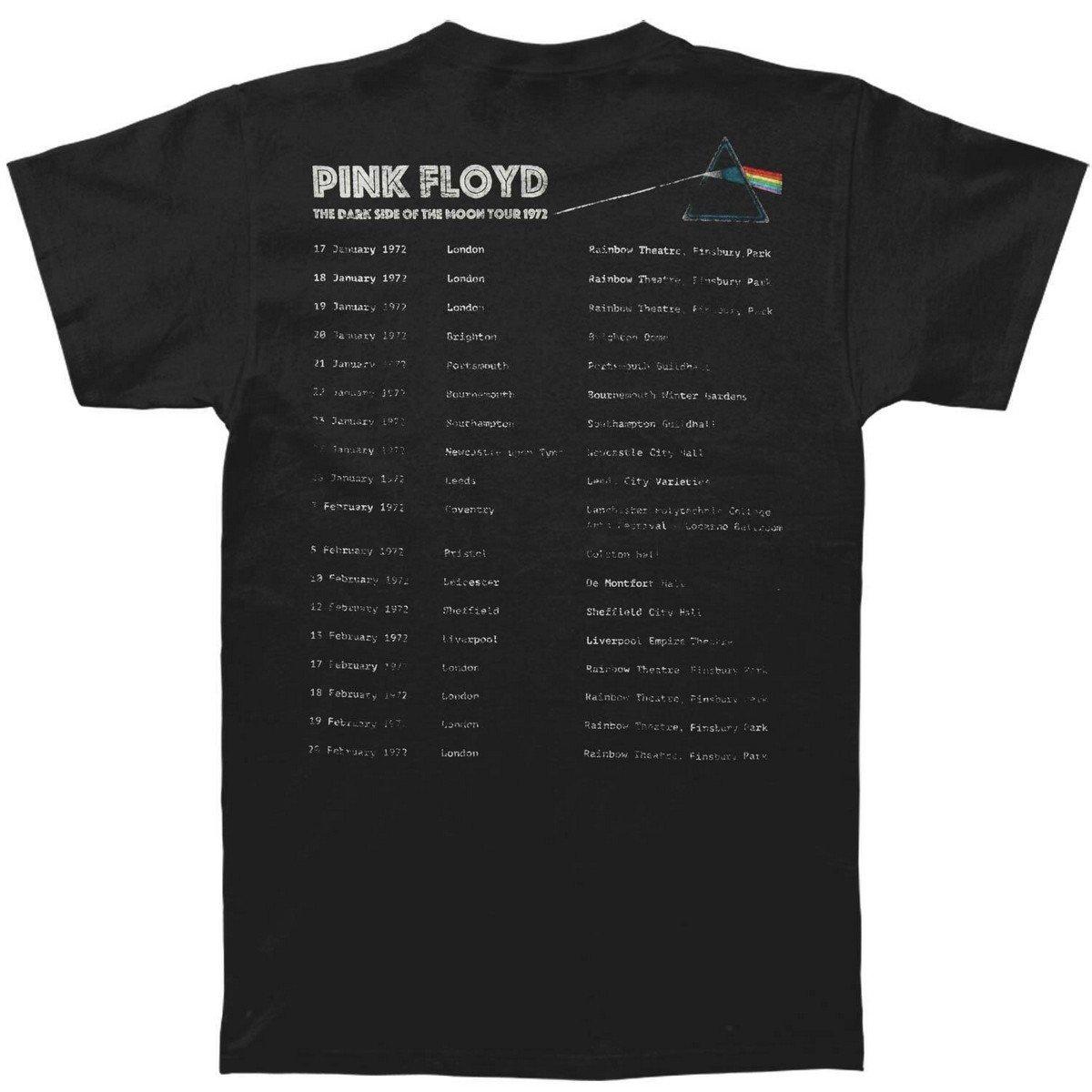 Pink Floyd Dark Side of the Moon 1972 Tour T-Shirt