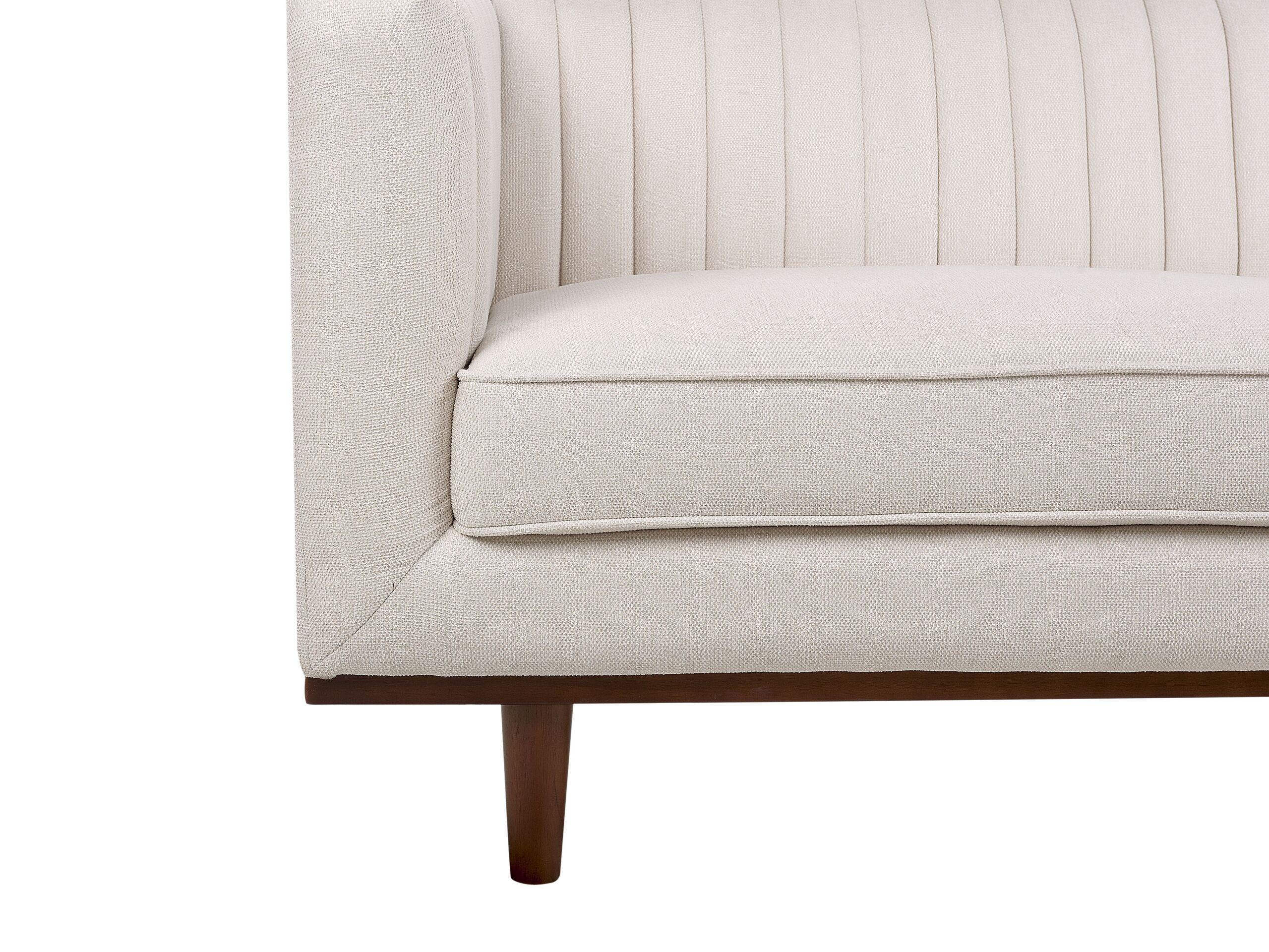 Beliani 3 Sitzer Sofa aus Polyester Modern SKAULE