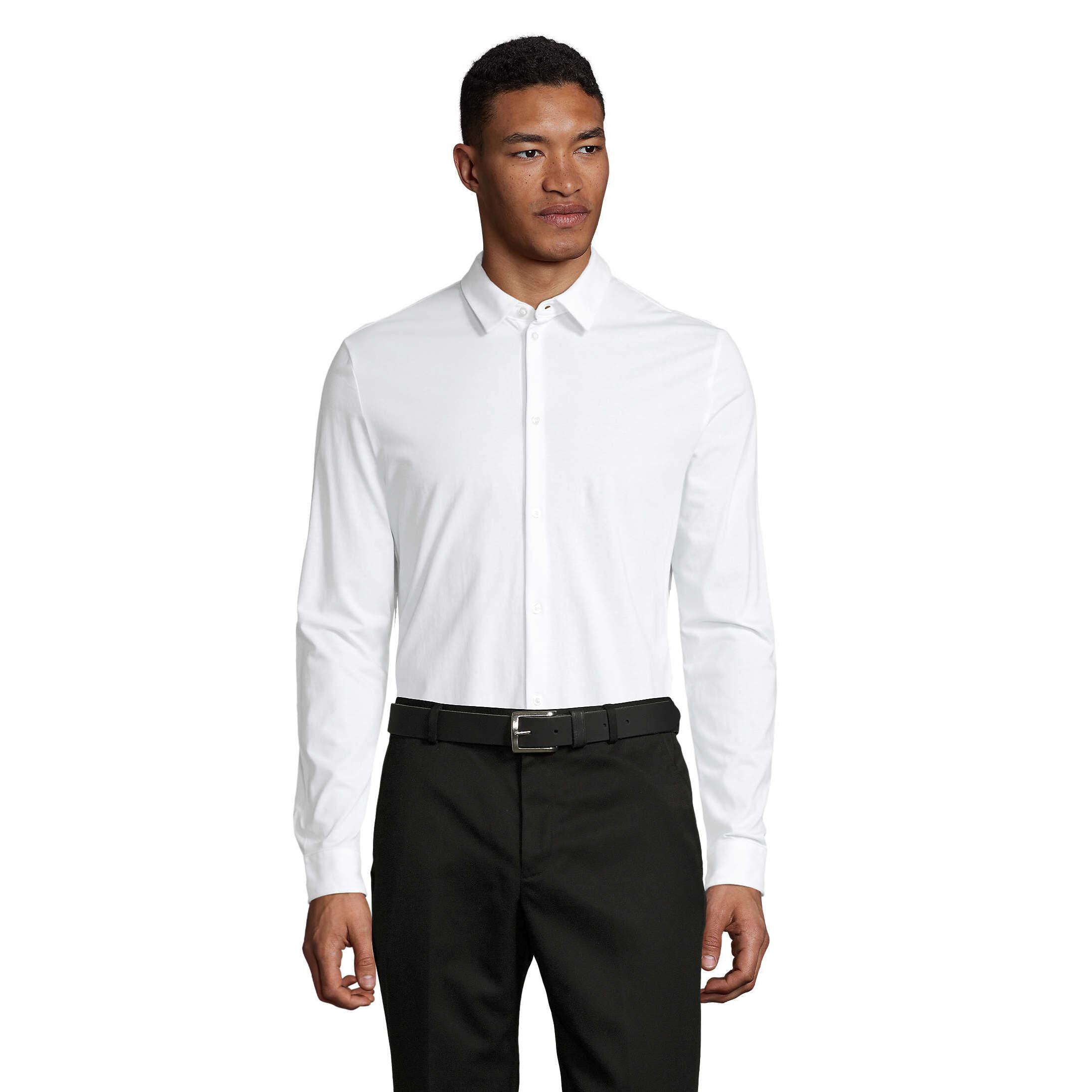 SOLS Balthazar Mercerisiertes Jersey Hemd
