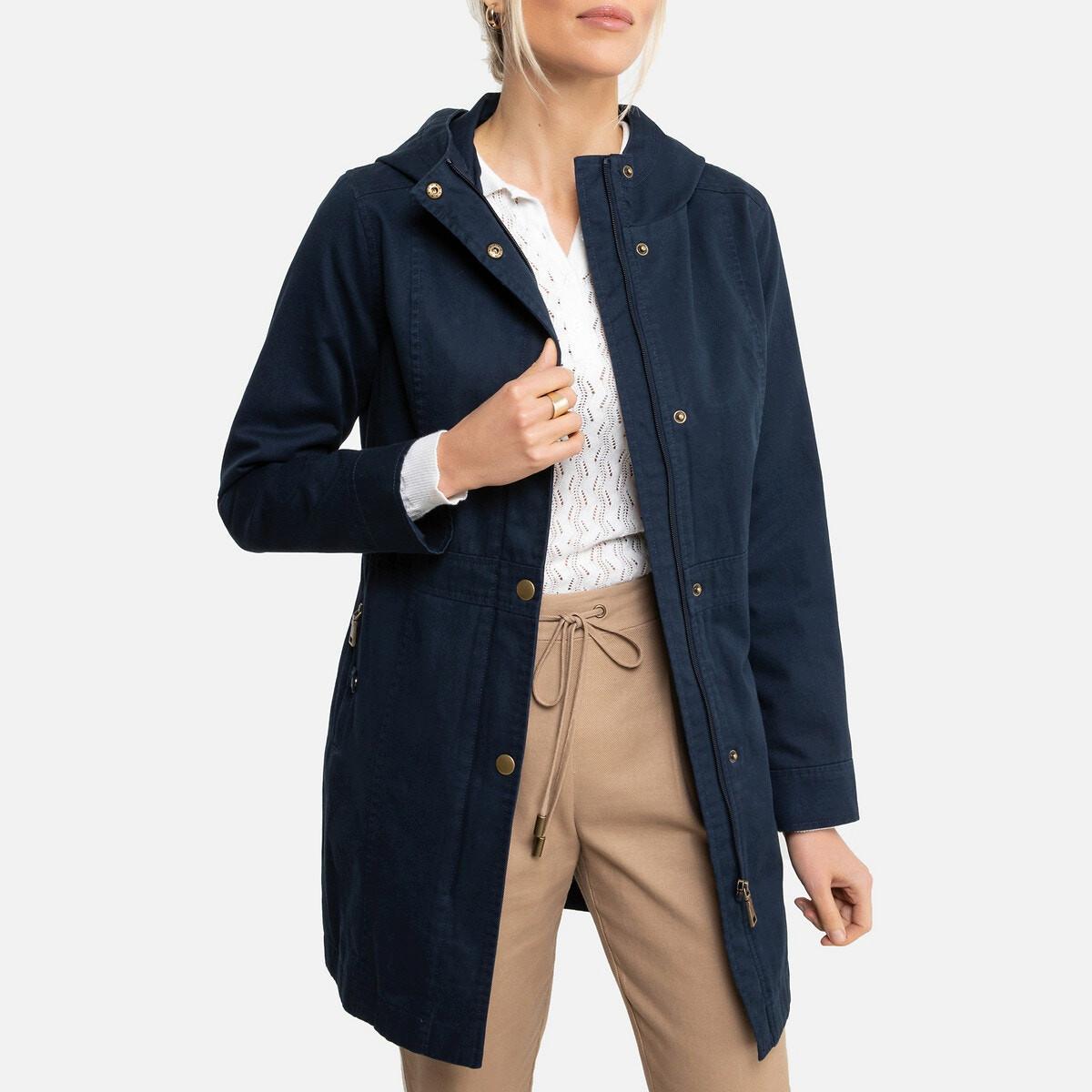 La Redoute Collections Halblanger Kapuzenparka für die Übergangszeit
