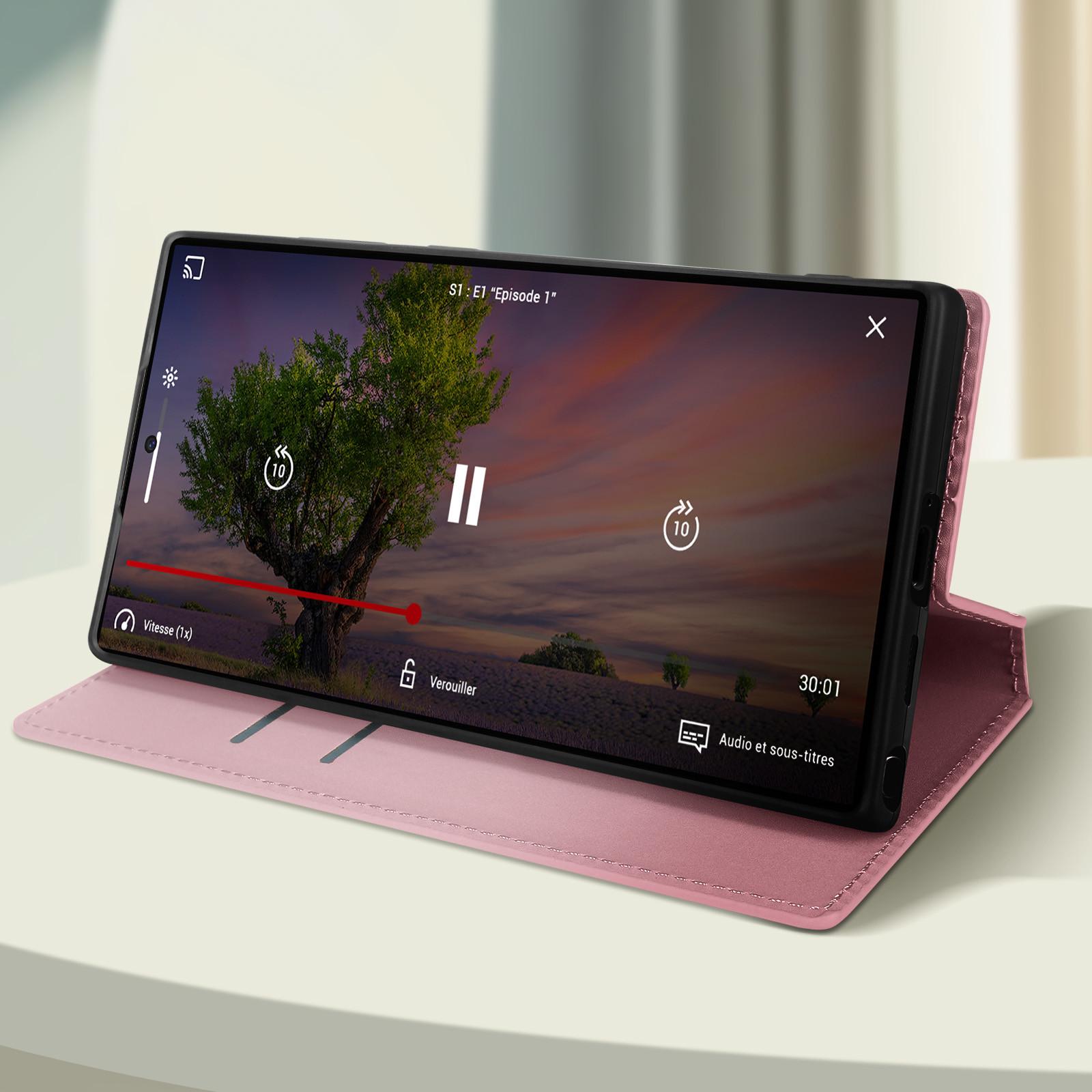 Avizar Classic Cover Samsung S24 Ultra Rosegold