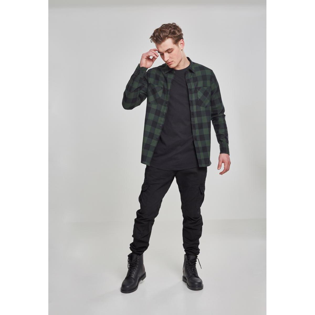 URBAN CLASSICS Basic Flanellhemd