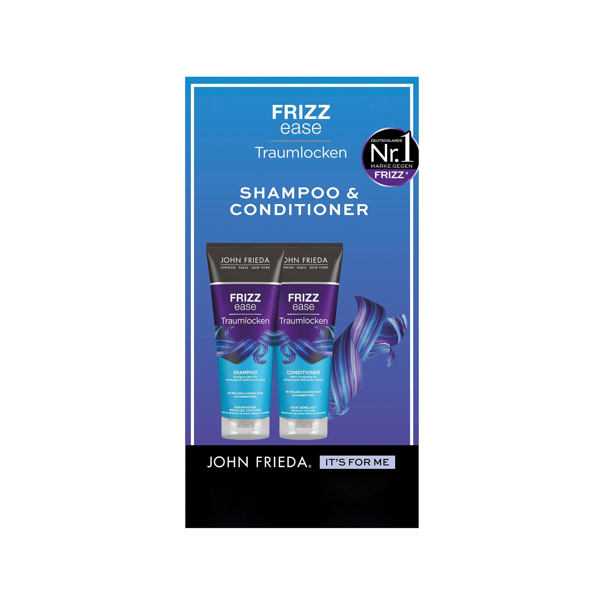 JOHN FRIEDA Frizz Ease Duo Traumlocken Shampoo + Conditioner