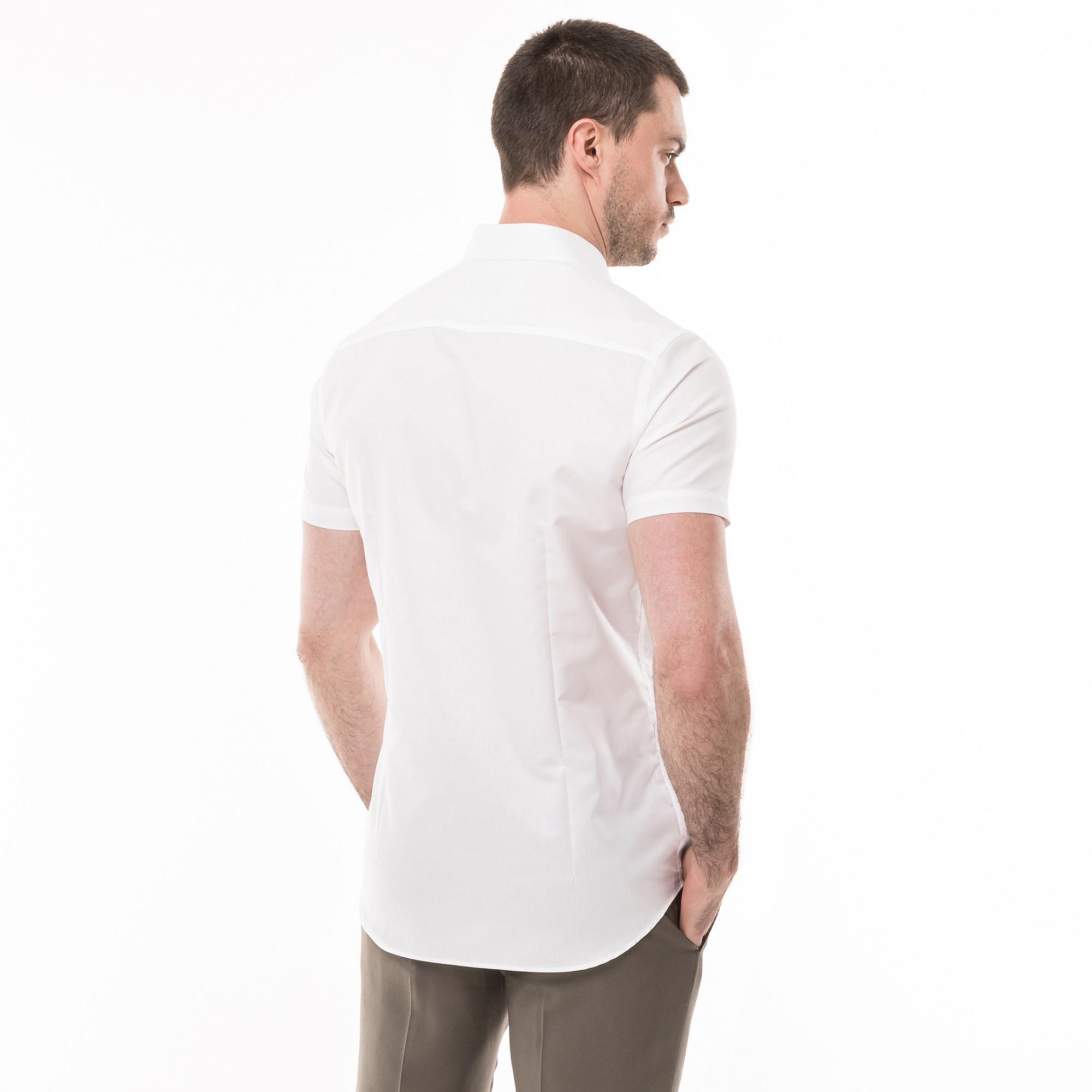 Manor Man Modern Fit Kurzarmhemd