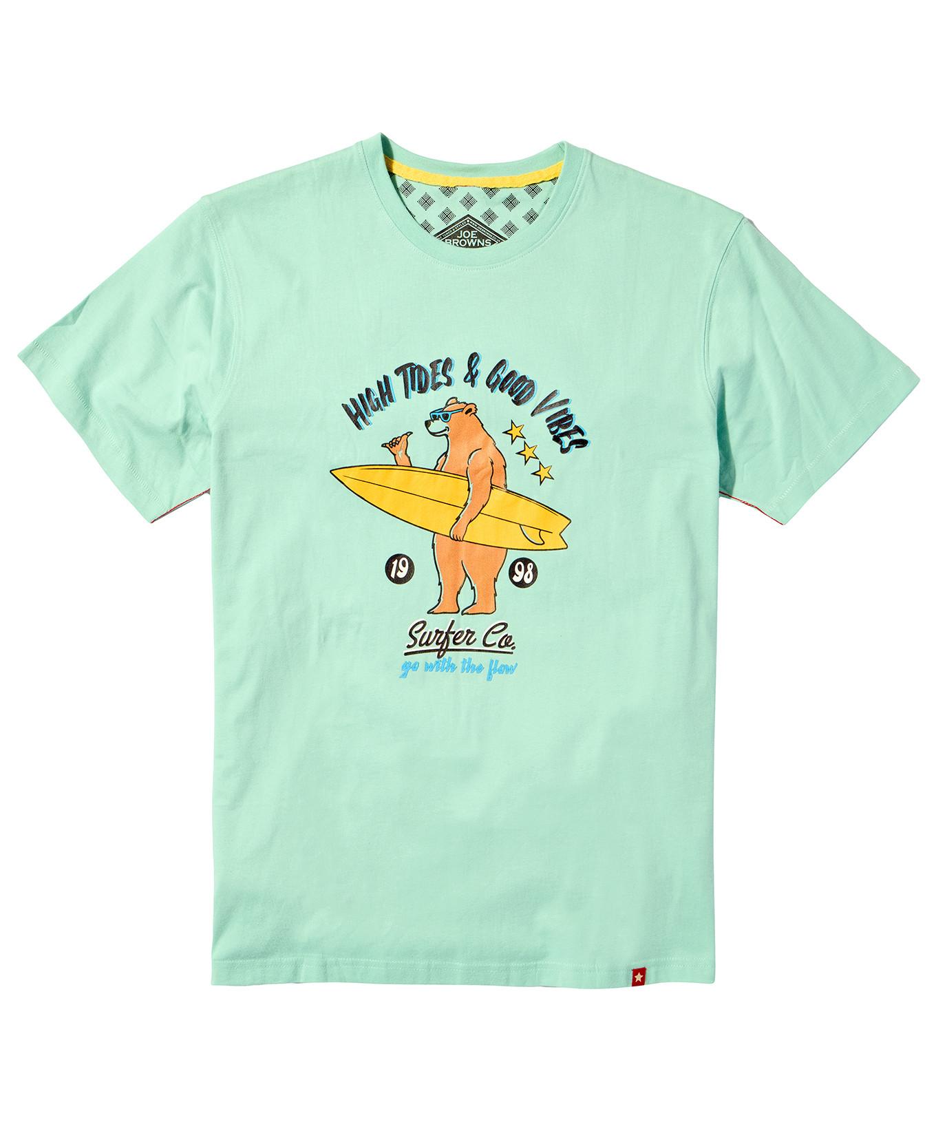 Joe Browns Surfer Bär Grafik T-Shirt