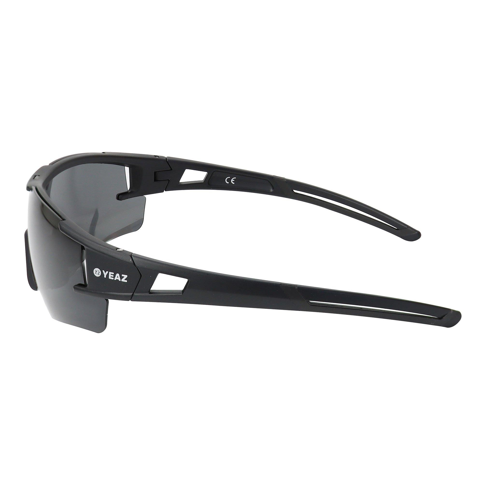YEAZ SUNBLOW Sport-Sonnenbrille Black/Grey