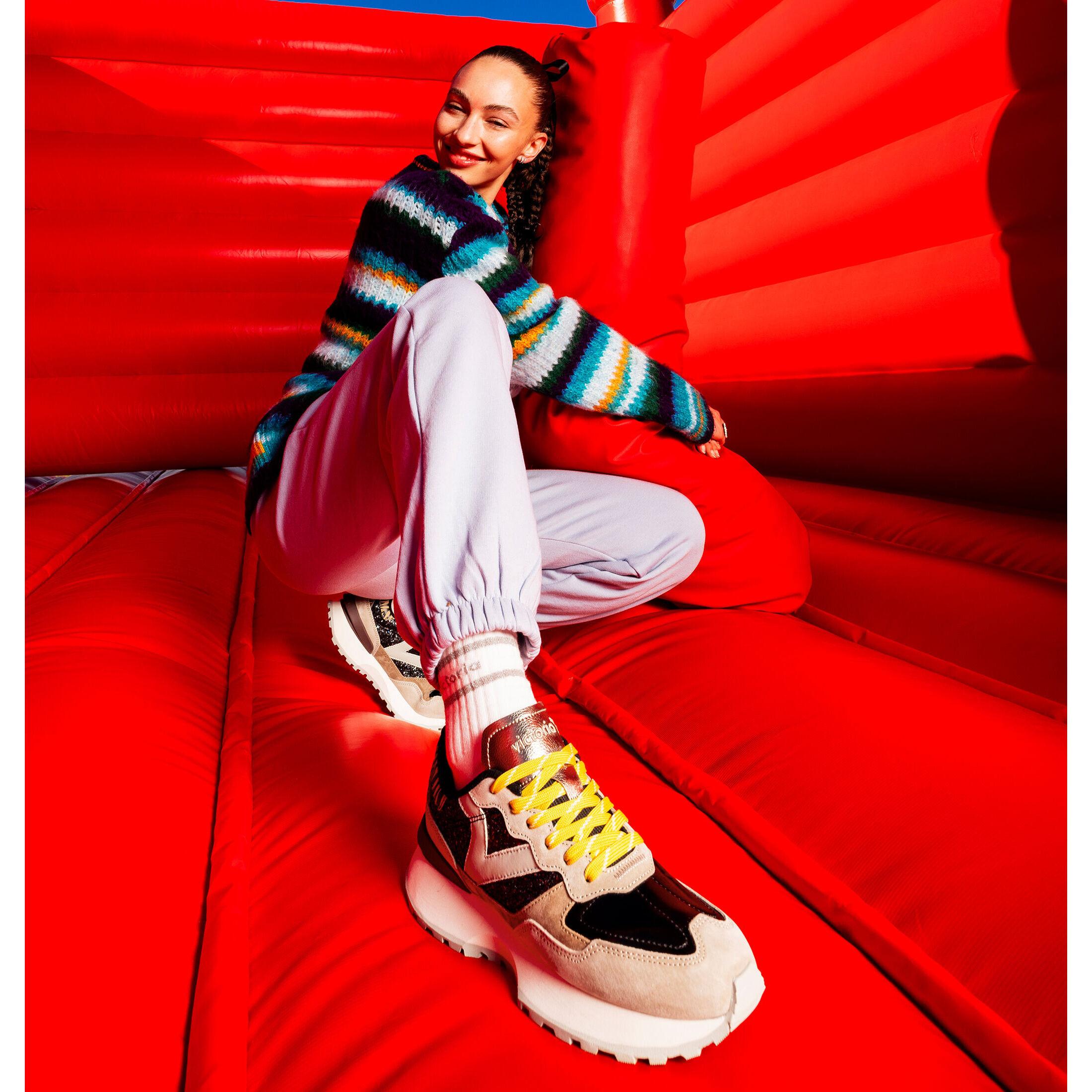 Victoria glitzer-sneaker für en rush