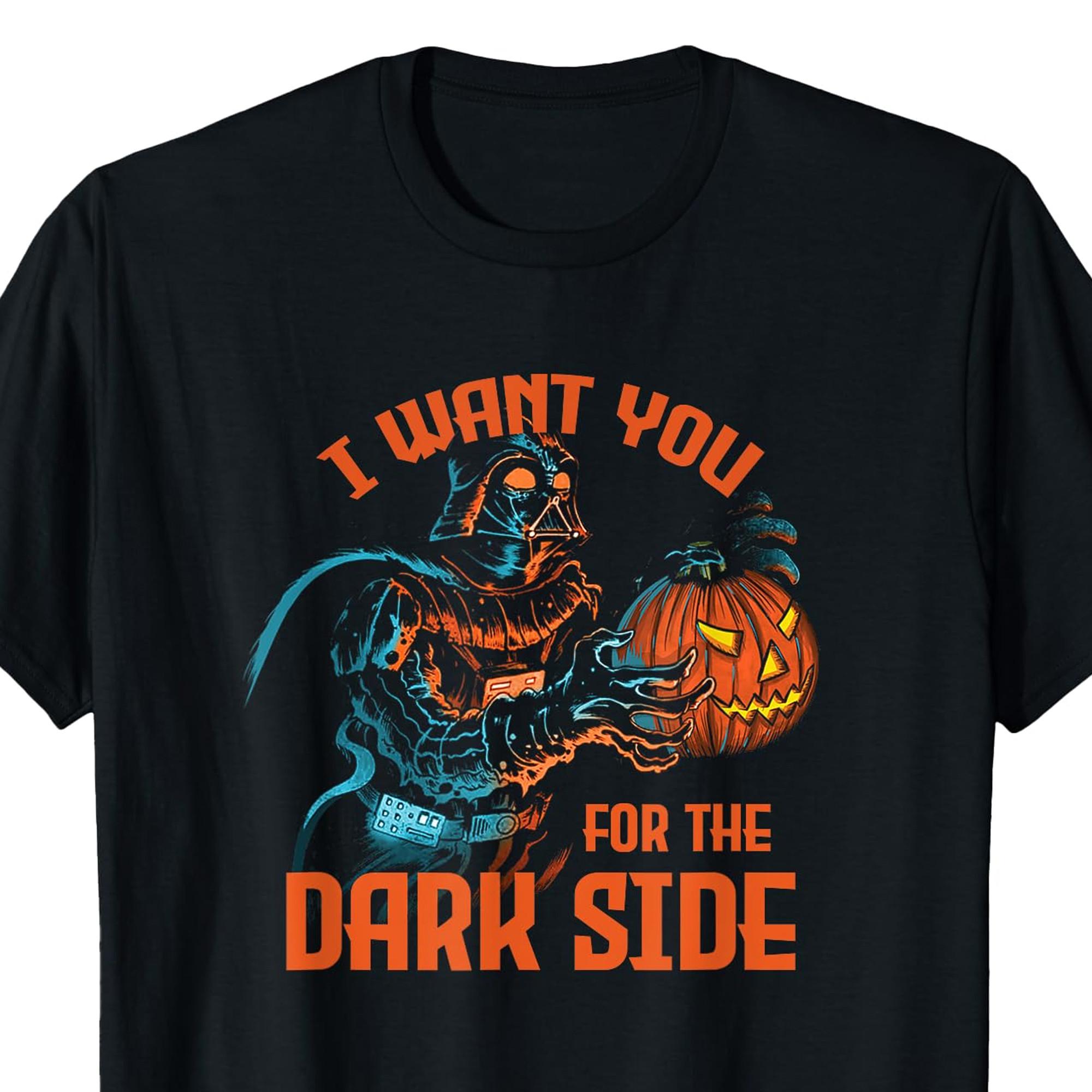 STAR WARS Halloween Dark Side Grafik Print T-Shirt