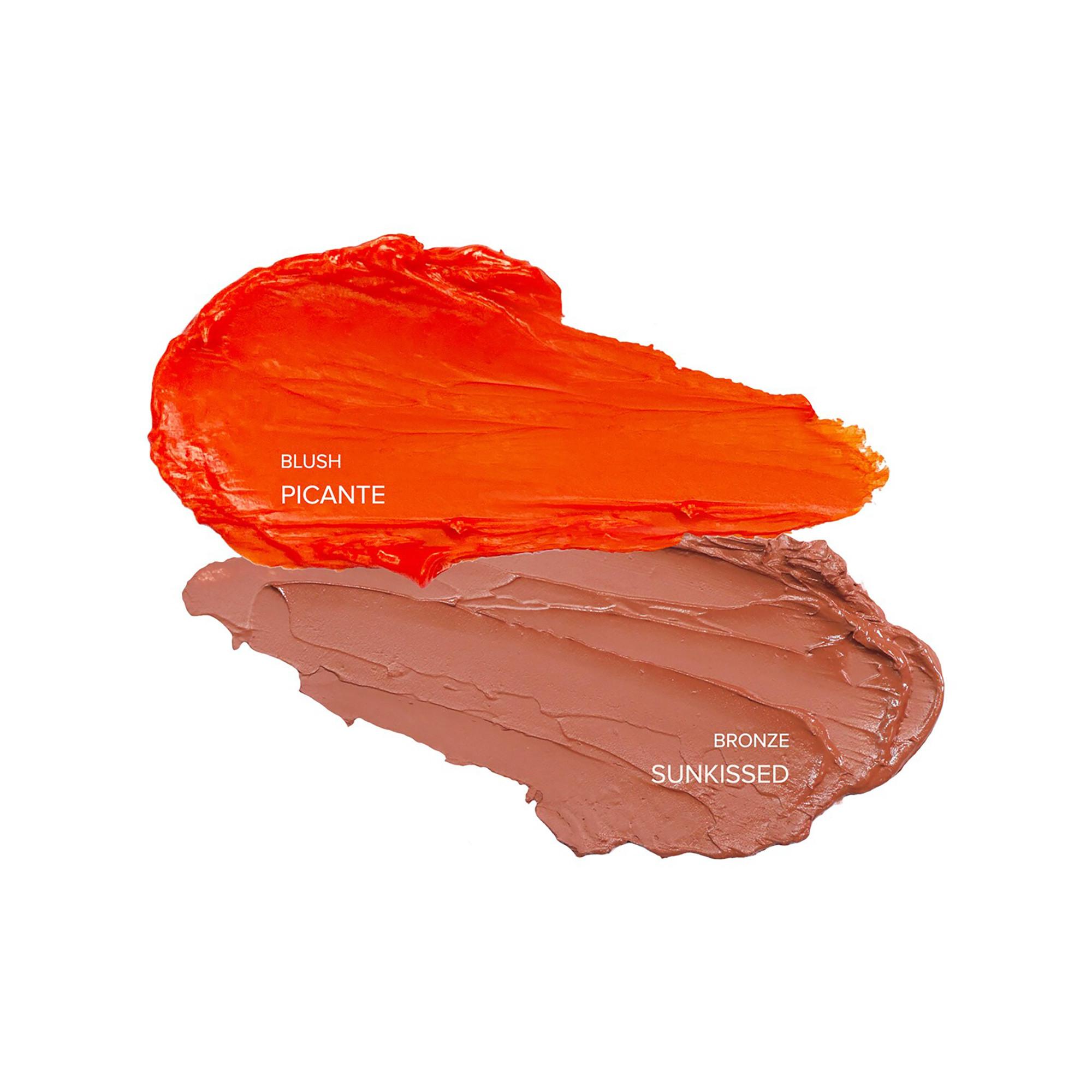 NUDESTIX Sunkissed Peach Blush and Bronze 2-tlg. Mini Kit - Make-up Set
