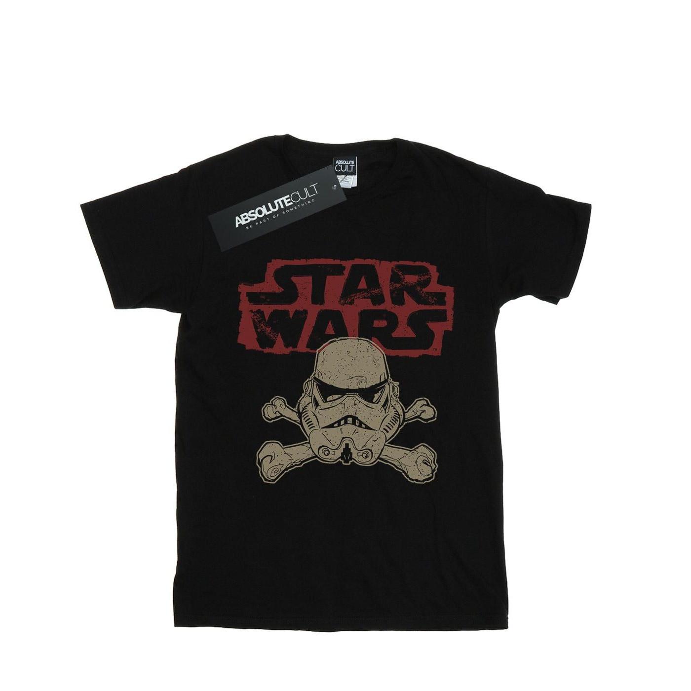 STAR WARS Star Wars Stormtrooper Totenkopf und Knochen Print T-Shirt