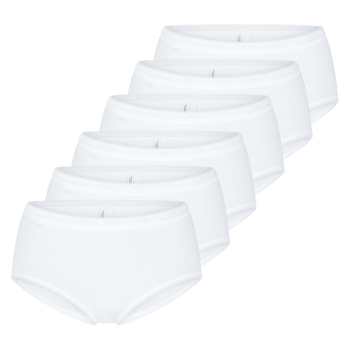 sloggi 6er Pack Basic + - Midi Slip