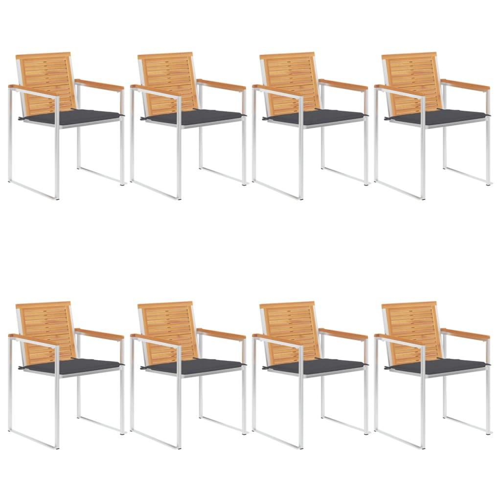 VidaXL Gartenstuhl teak