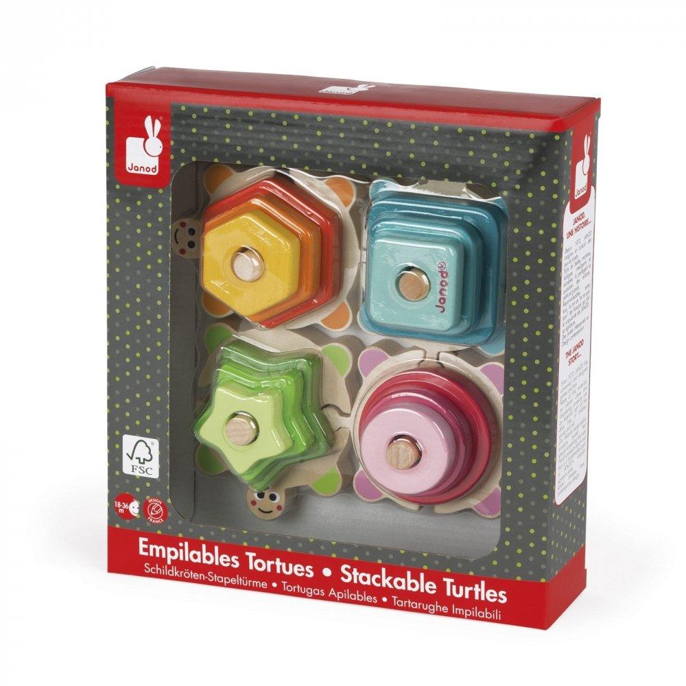 Janod Holz-Steckpuzzle Schildkröten