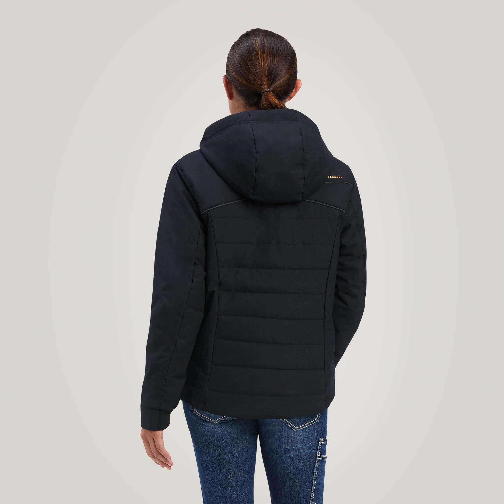 Ariat iolierende daunenjacke damen rebar valkyrie tretch canva