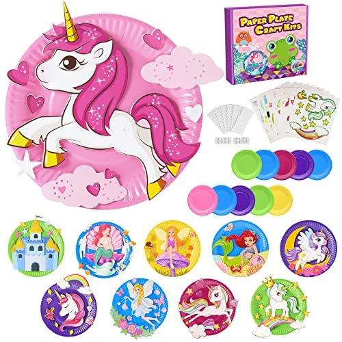 Activity-board Einhorn Geschenke für Mädchen, Spielzeug Basteln