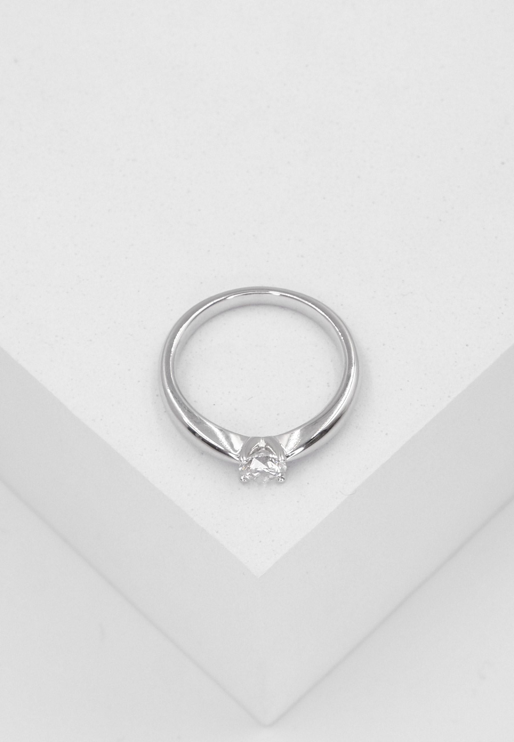 MUAU Schmuck Solitaire Ring Diamant 0.40ct. Weissgold 750