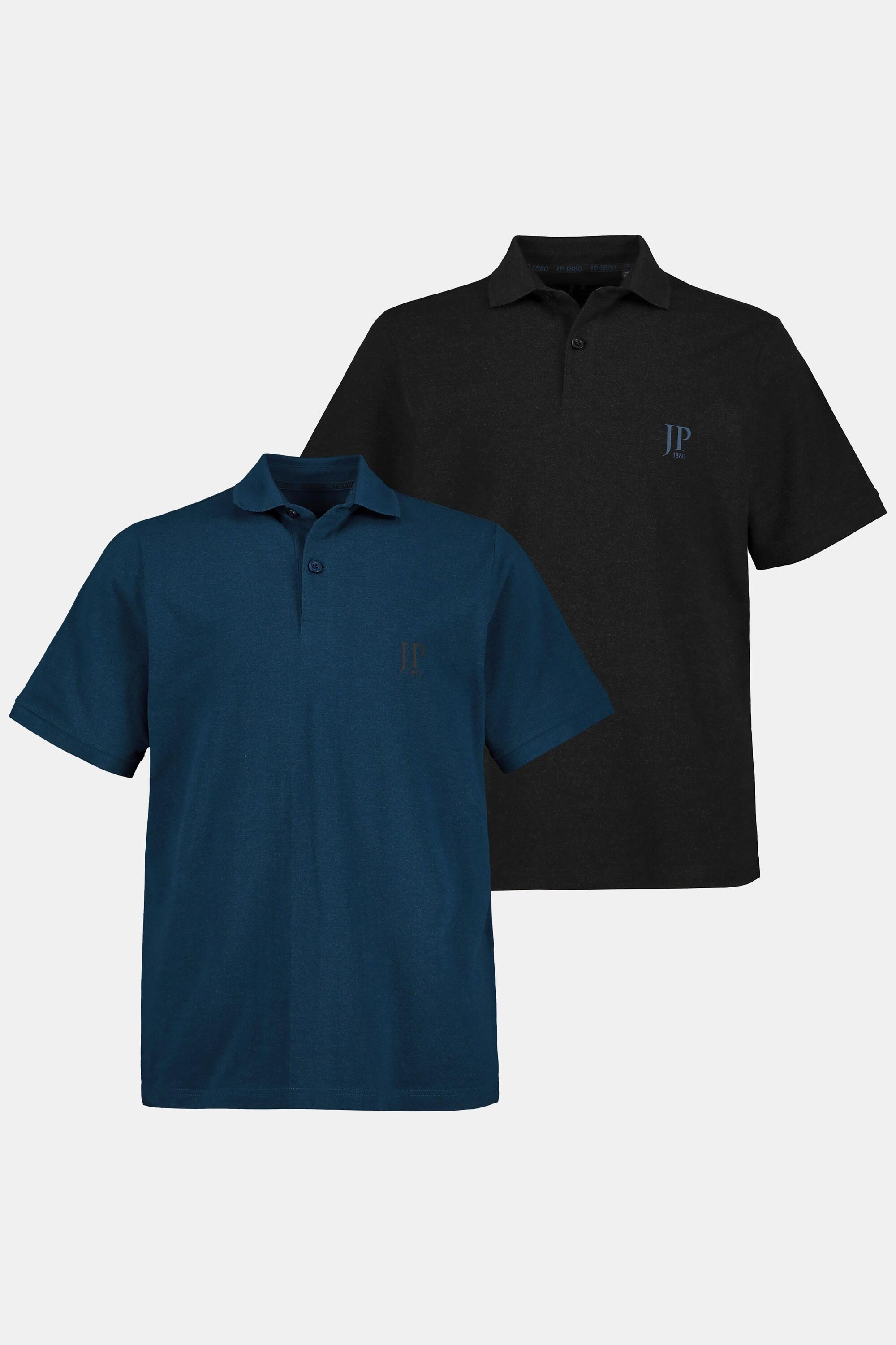 JP1880 Basic Piqué Poloshirt 2er-Pack