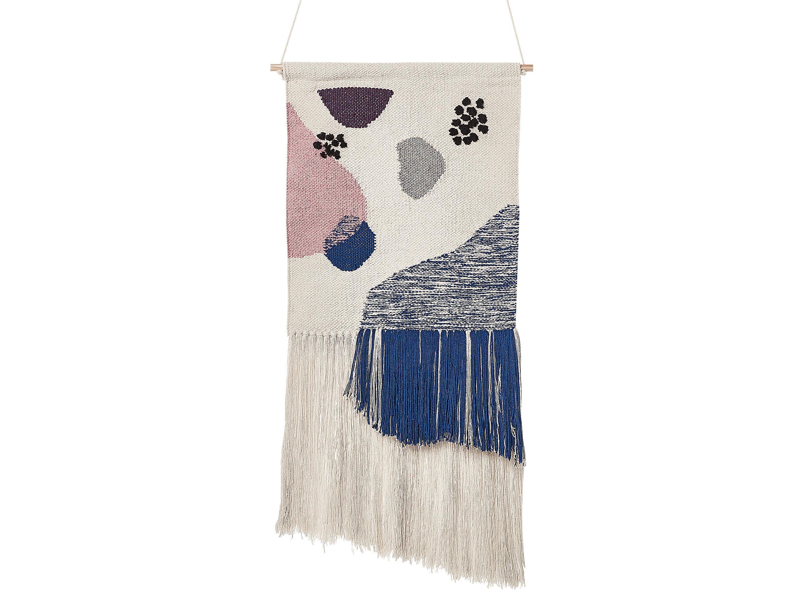 Beliani Wandbehang aus Baumwolle Boho KASUR