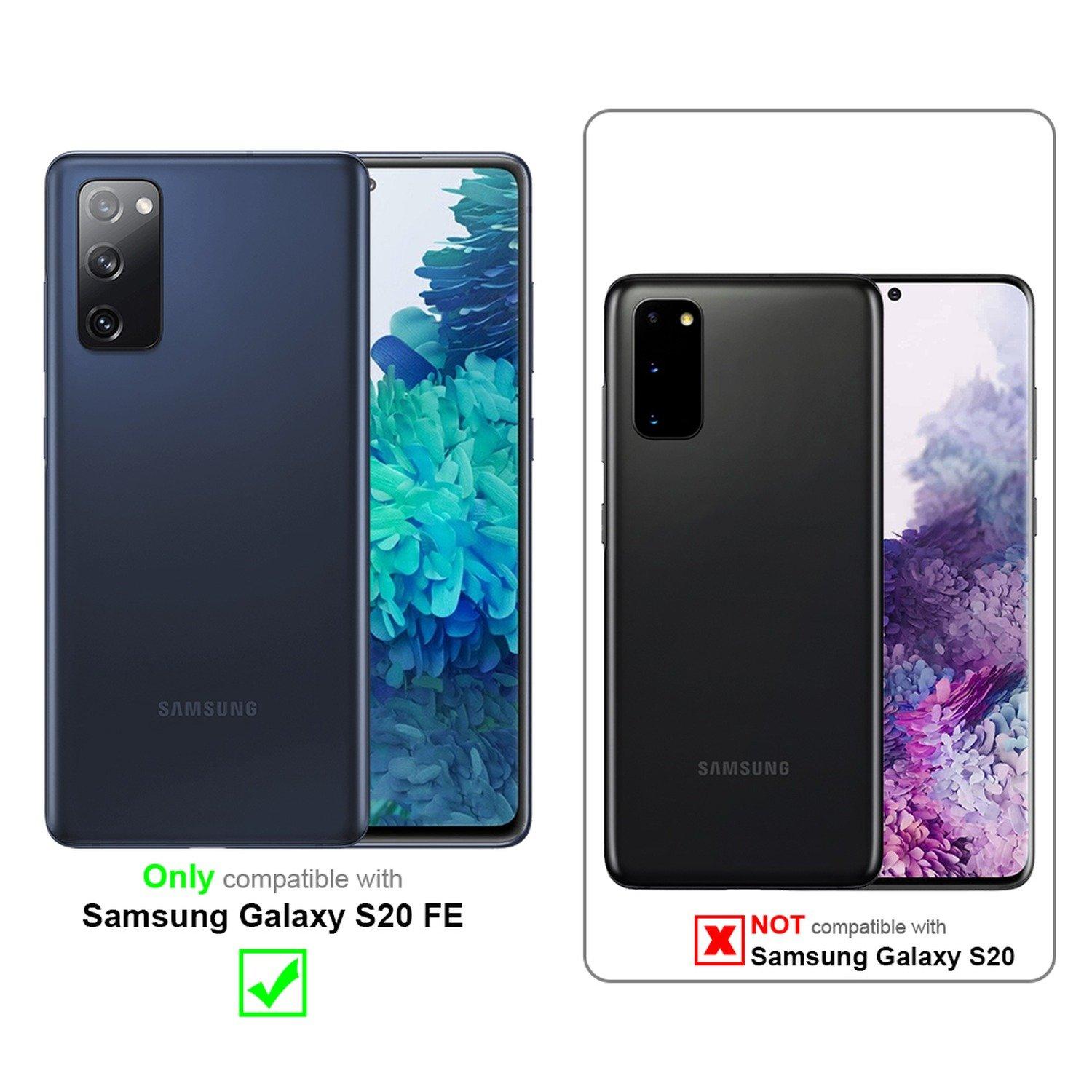 Cadorabo Hülle für Samsung Galaxy S20 FE TPU Silikon Matt