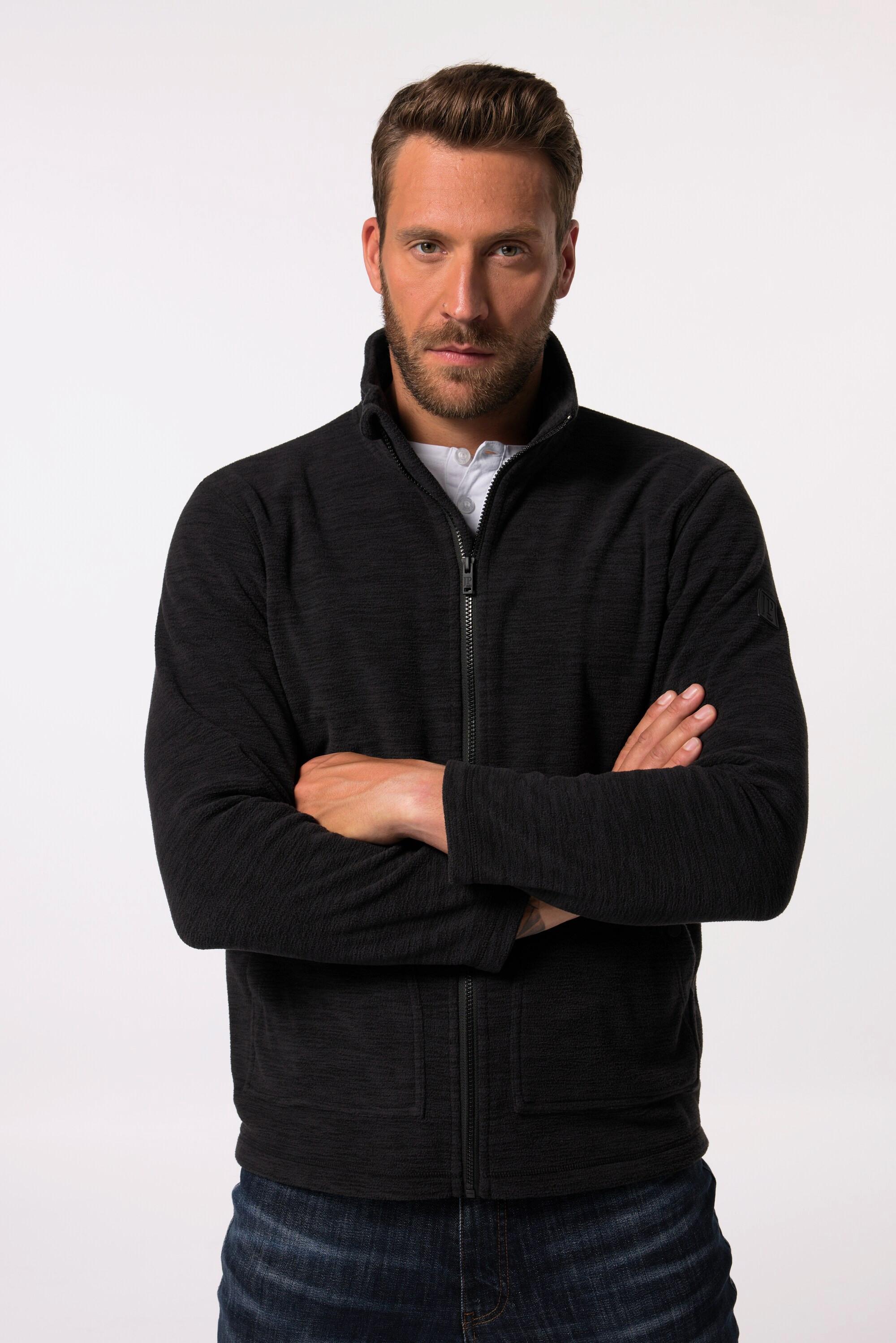 JP1880 Fleecejacke, Stehkragen