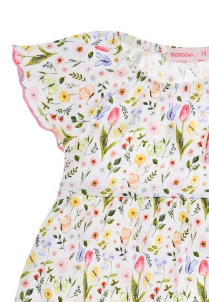 Bondi Kleinkinder Kleid Blumenallover