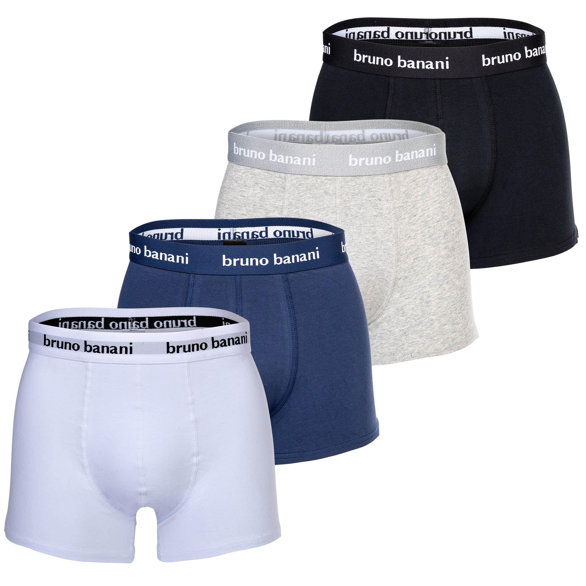 bruno banani Boxershort 4er Pack Figurbetont-Short 4Pack Every Day