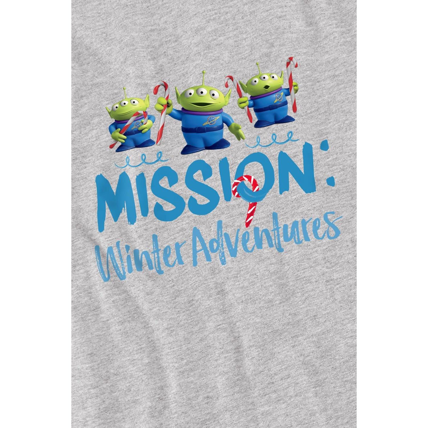 Toy Story Mission Winter Adventure Aliens At Christmas TShirt
