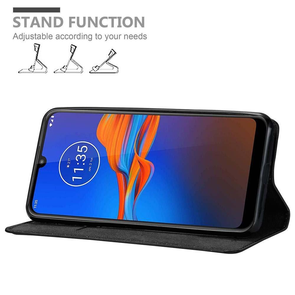 Cadorabo Hülle für Motorola MOTO E6 PLUS Magnetverschluss, Kartenfach