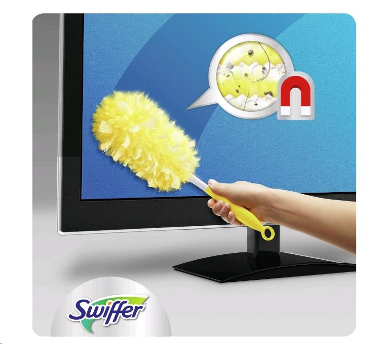 Swiffer Staubmagnet - 360° XXL Starterset (Teleskop-Griff + 1 Tuch)