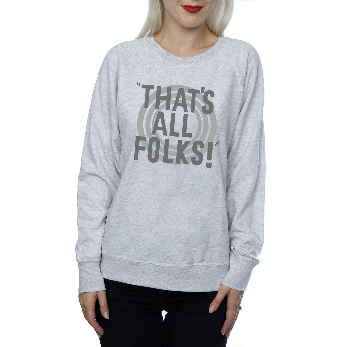 LOONEY TUNES That's All Folks Sweatshirt