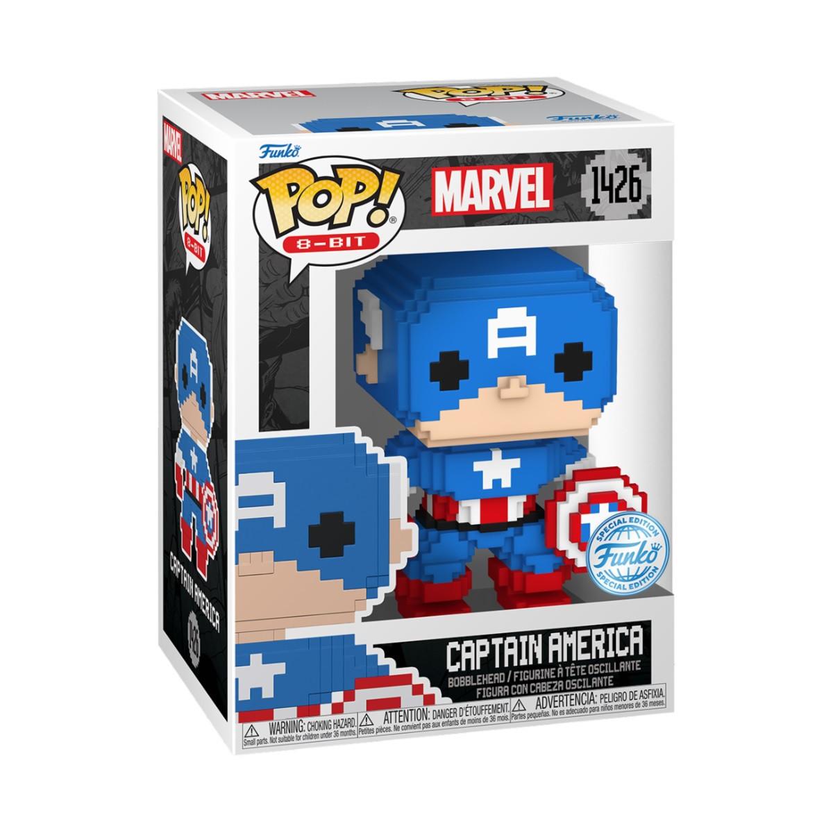 Funko Funko POP! Marvel 8 Bit: Captain America (1426) EXM