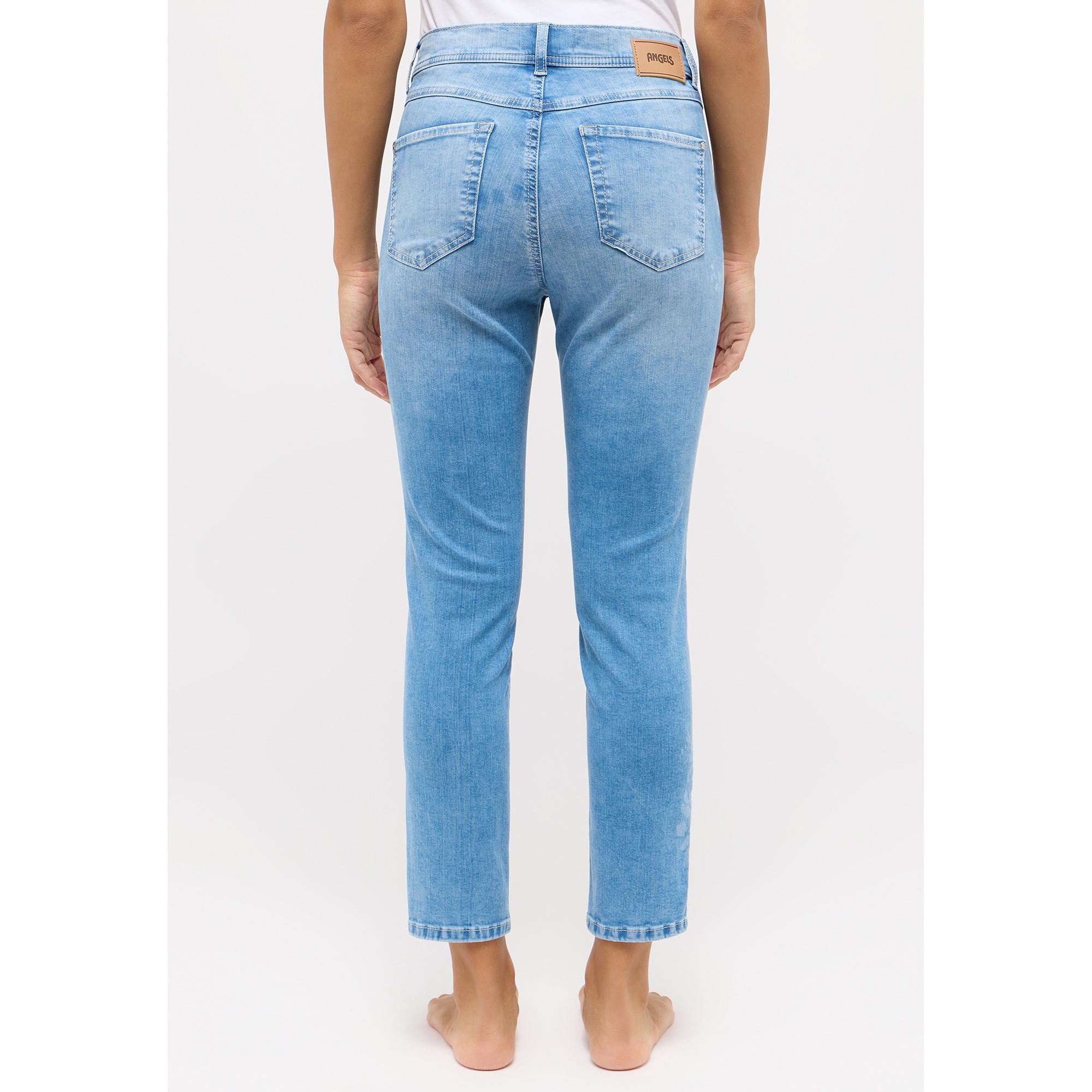 ANGELS Ornella Bloom Floral Slim Fit Jeans