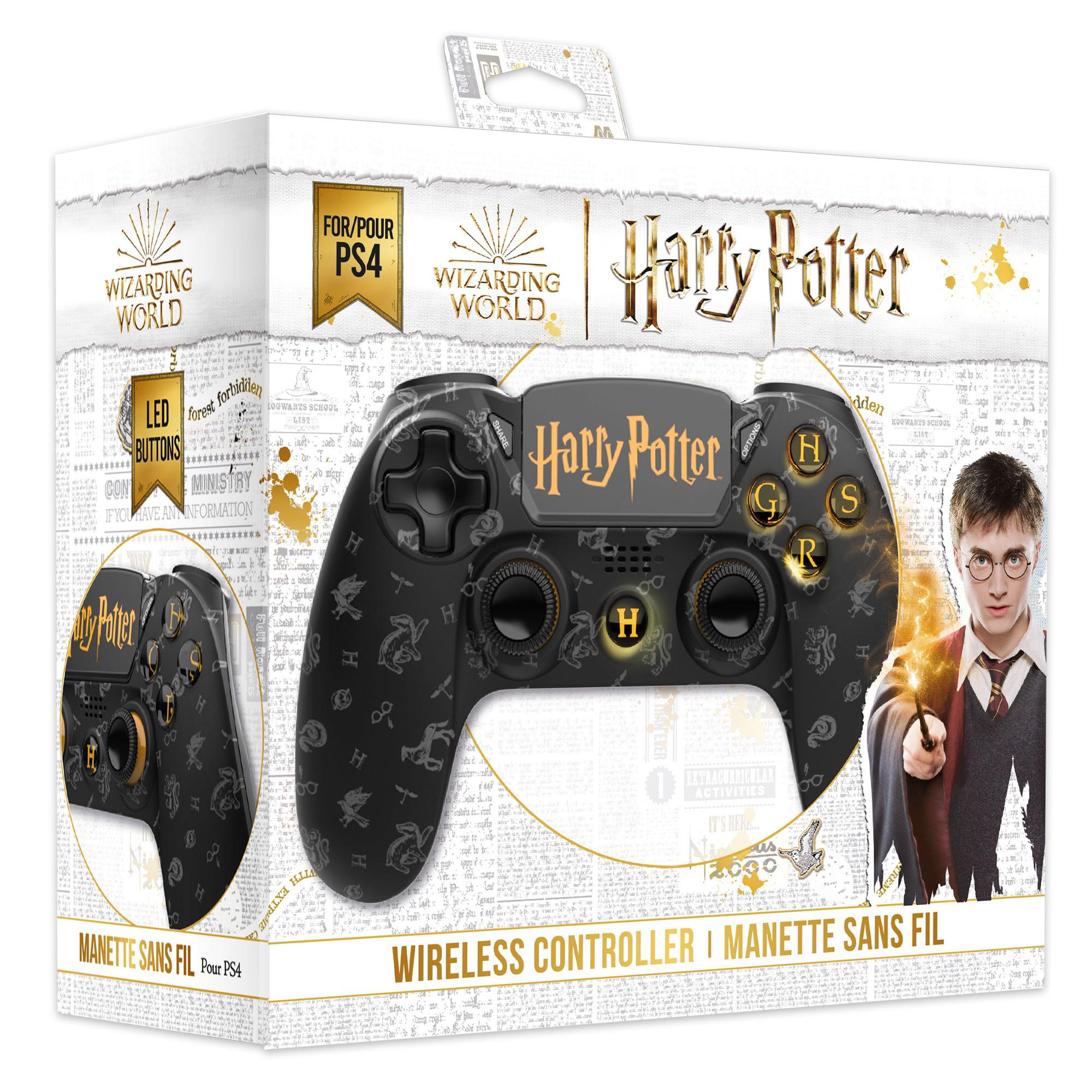Freaks And Geeks PS4 Harry Potter: Wireless Controller Schwarz