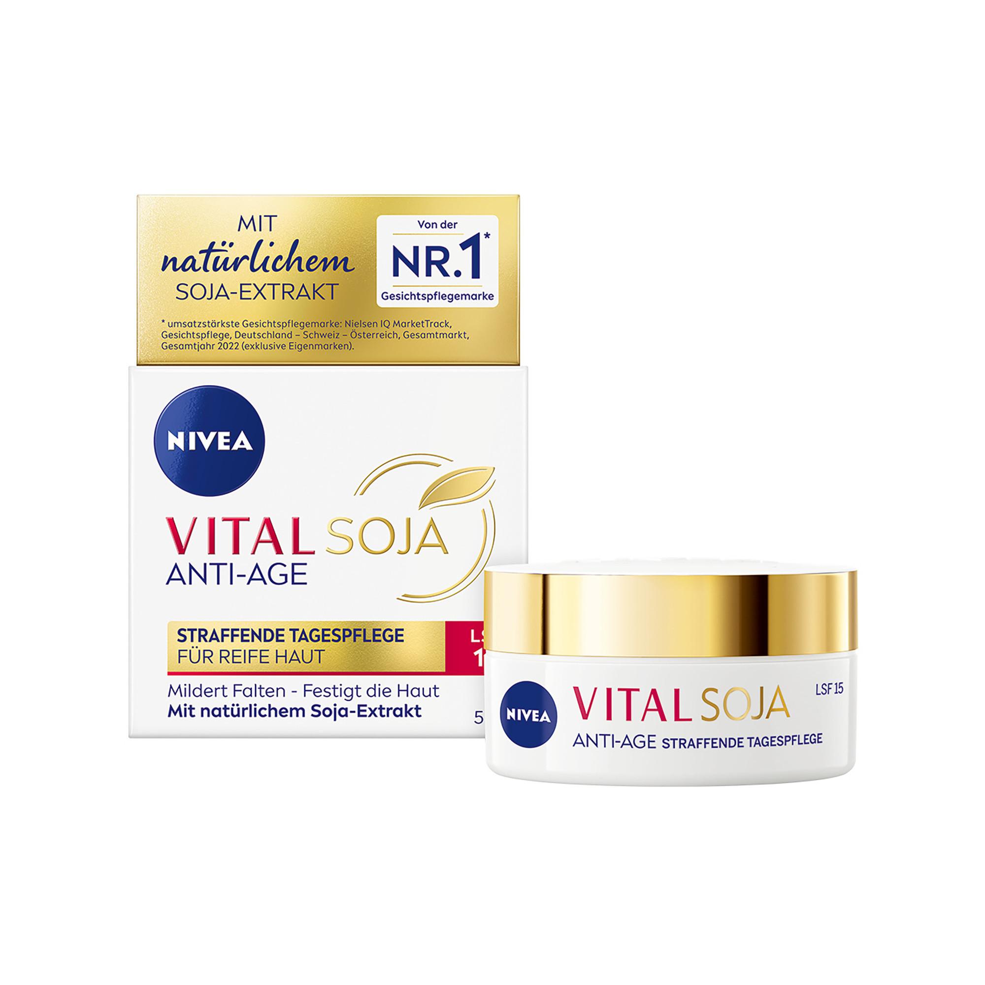 NIVEA Vital Soja LSF 30 Face Vital Soja Anti-Age Tagescreme LSF 30