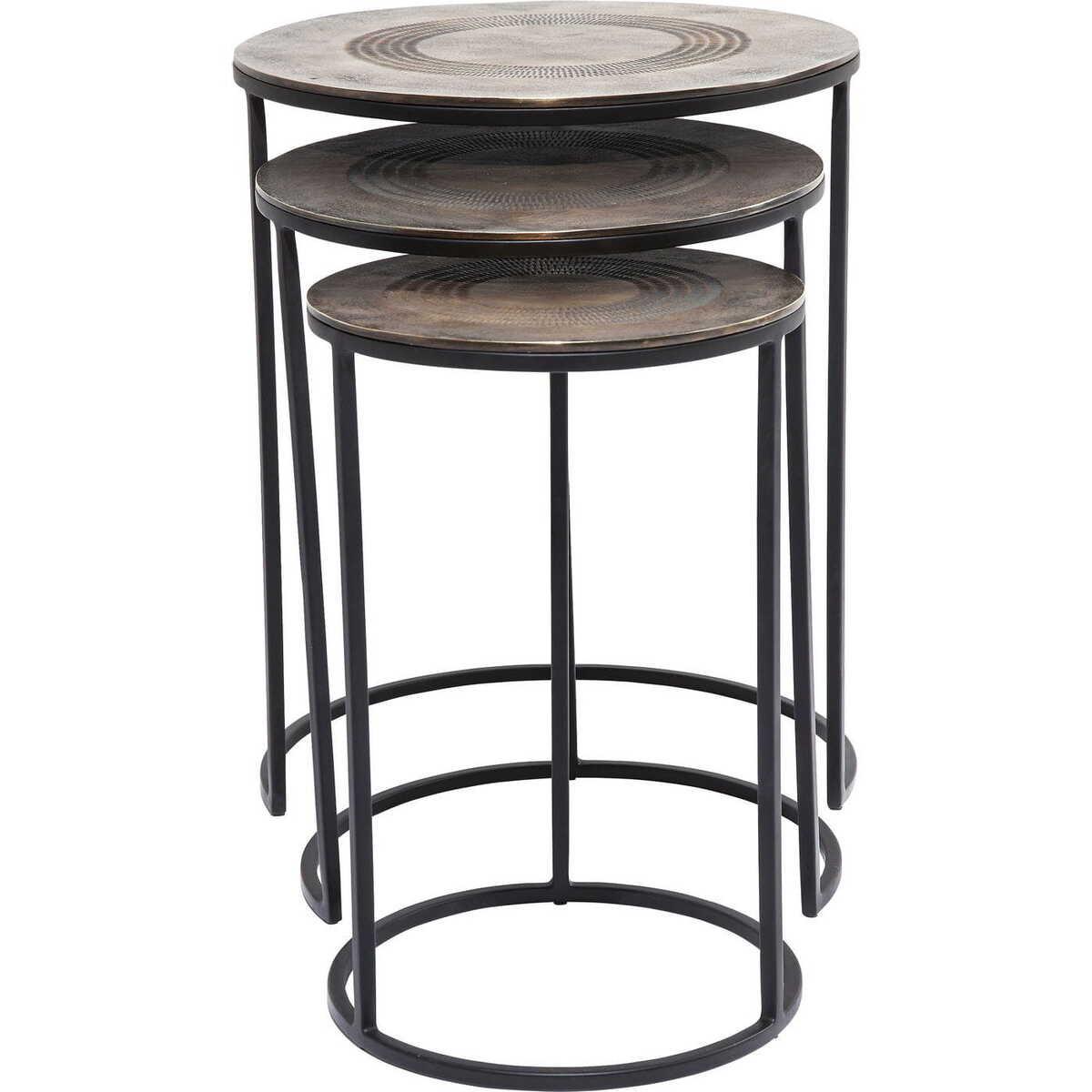 KARE Design Beistelltisch Marrakesh (3/Set)