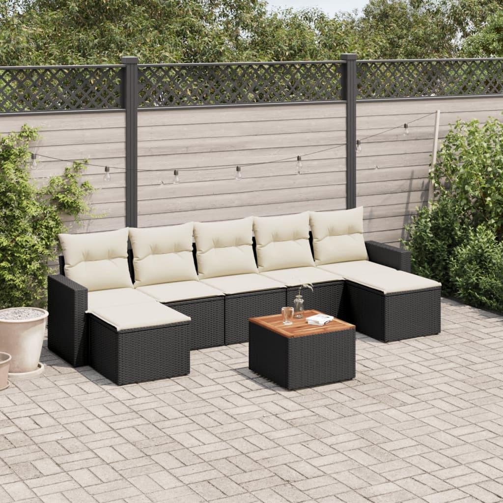 VidaXL Garten sofagarnitur poly-rattan