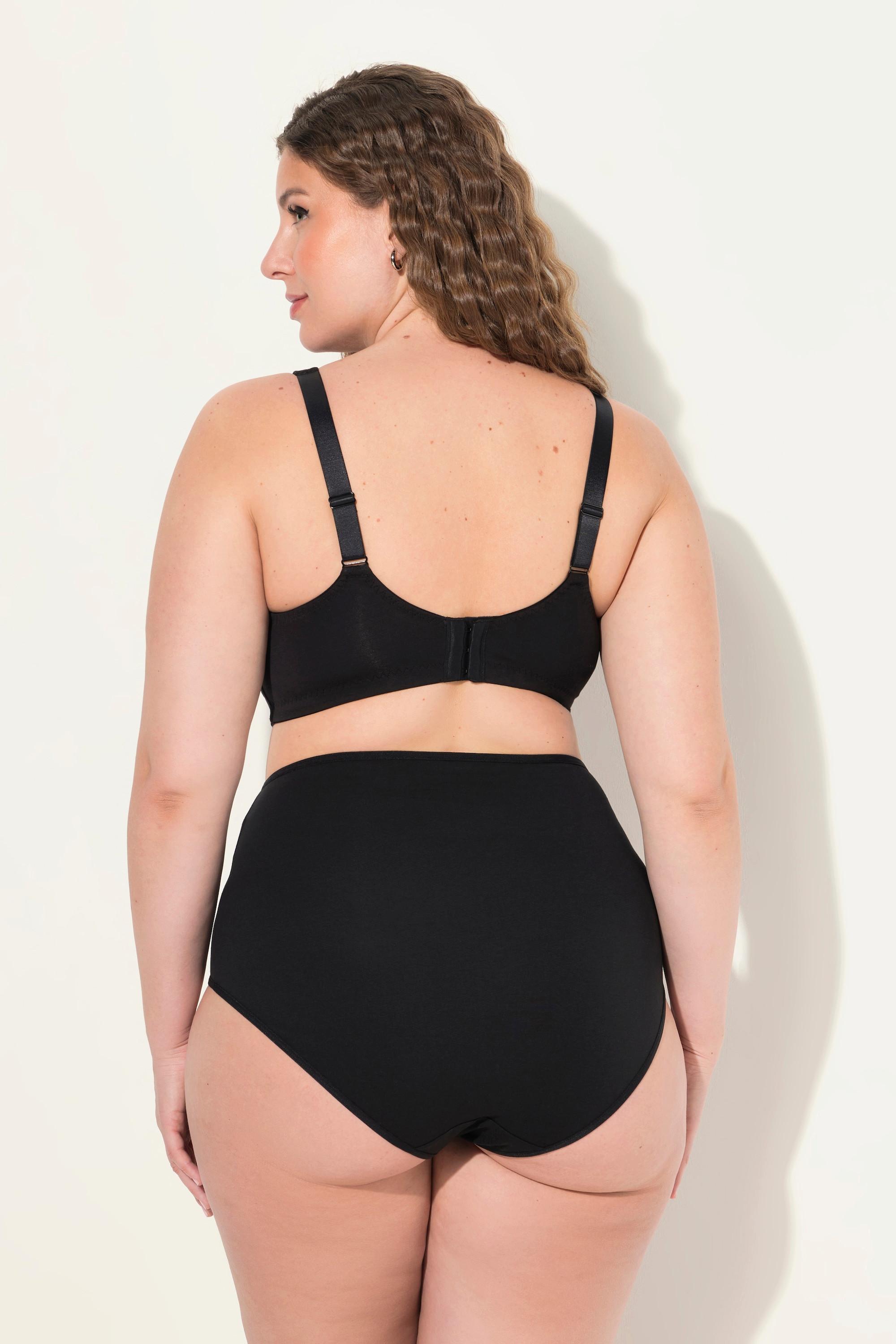 Ulla Popken Soft-BH, ohne Bügel, breite Träger, Cup C - E